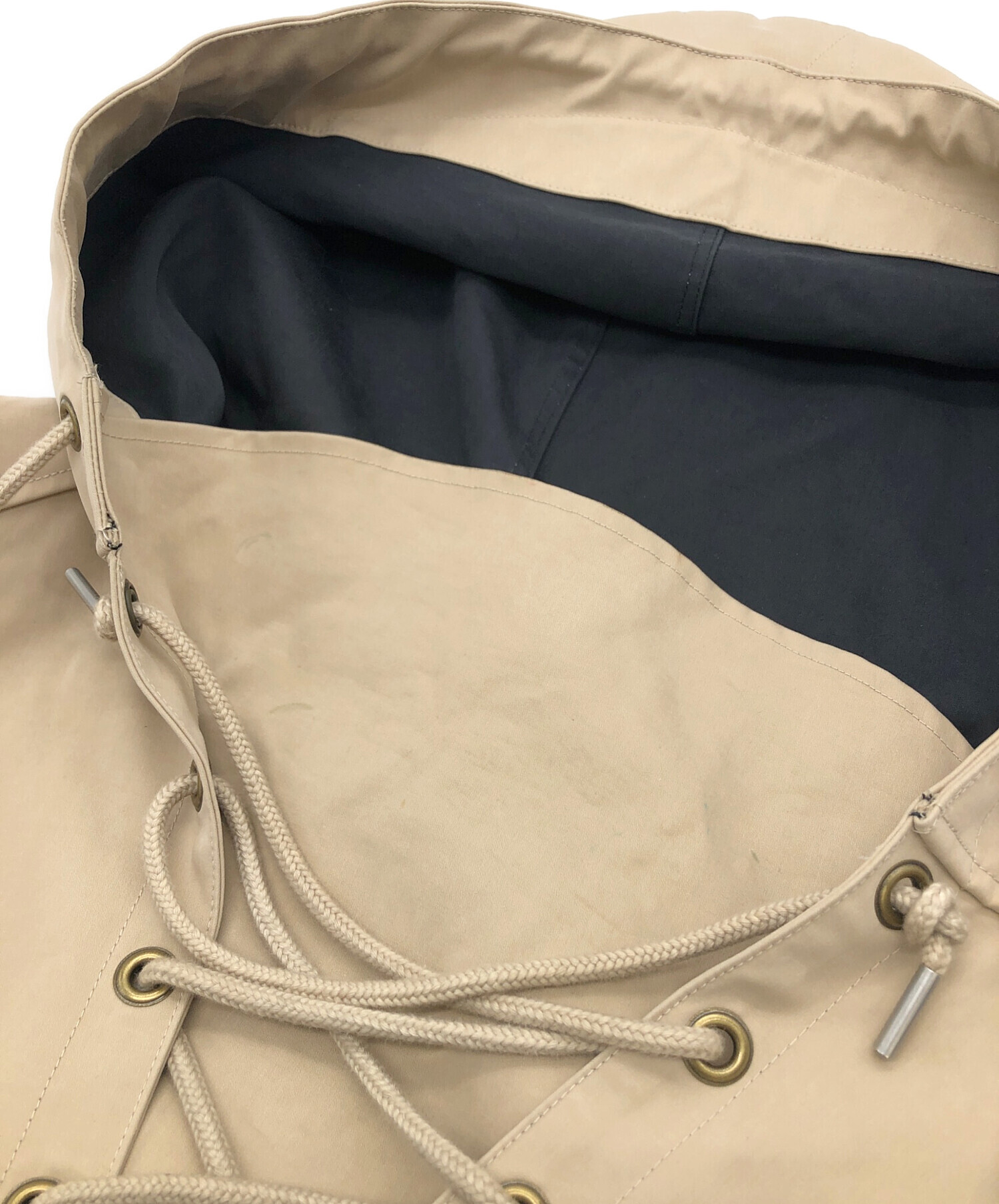 AURALEE リネンブルゾン　ベージュ サイズ4 AURALEE オーラリー 20SS 日本製 LINEN DOUBLE FACE BLOUSON リネン