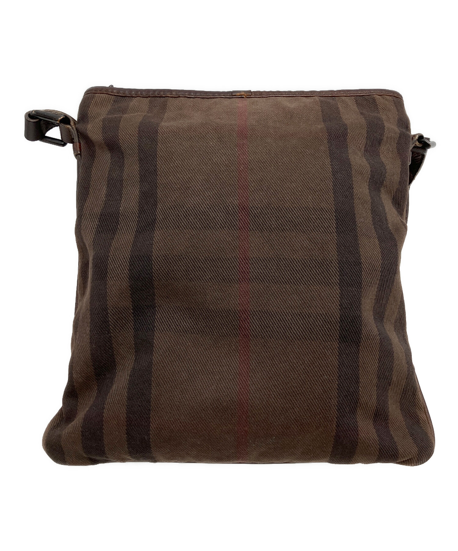 中古・古着通販】BURBERRY (バーバリー) キャンバストートバッグ 