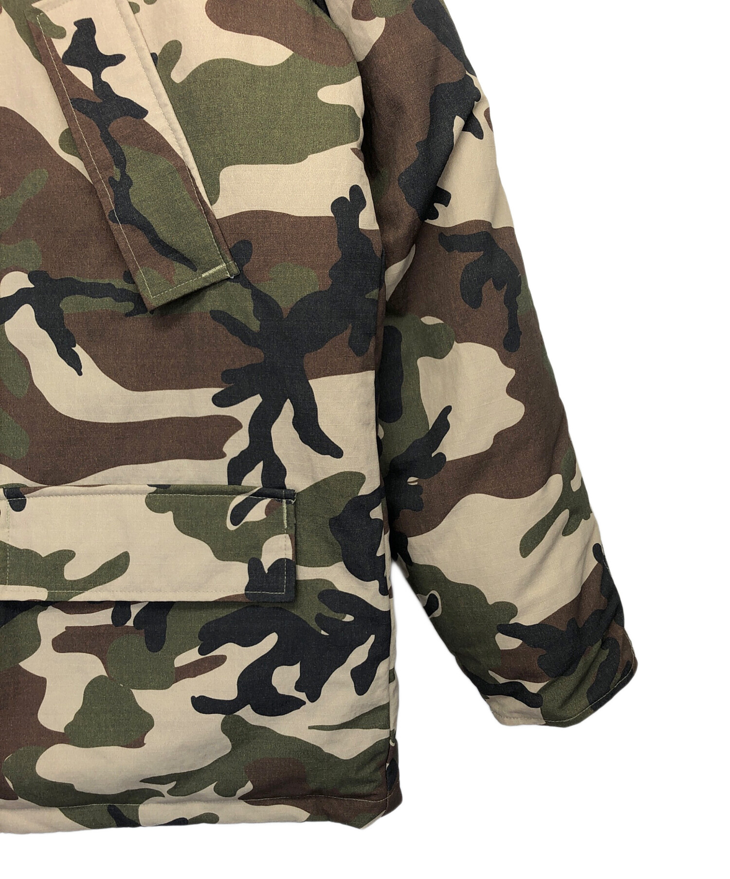 中古・古着通販】stussy (ステューシー) ダウンジャケット グリーン 