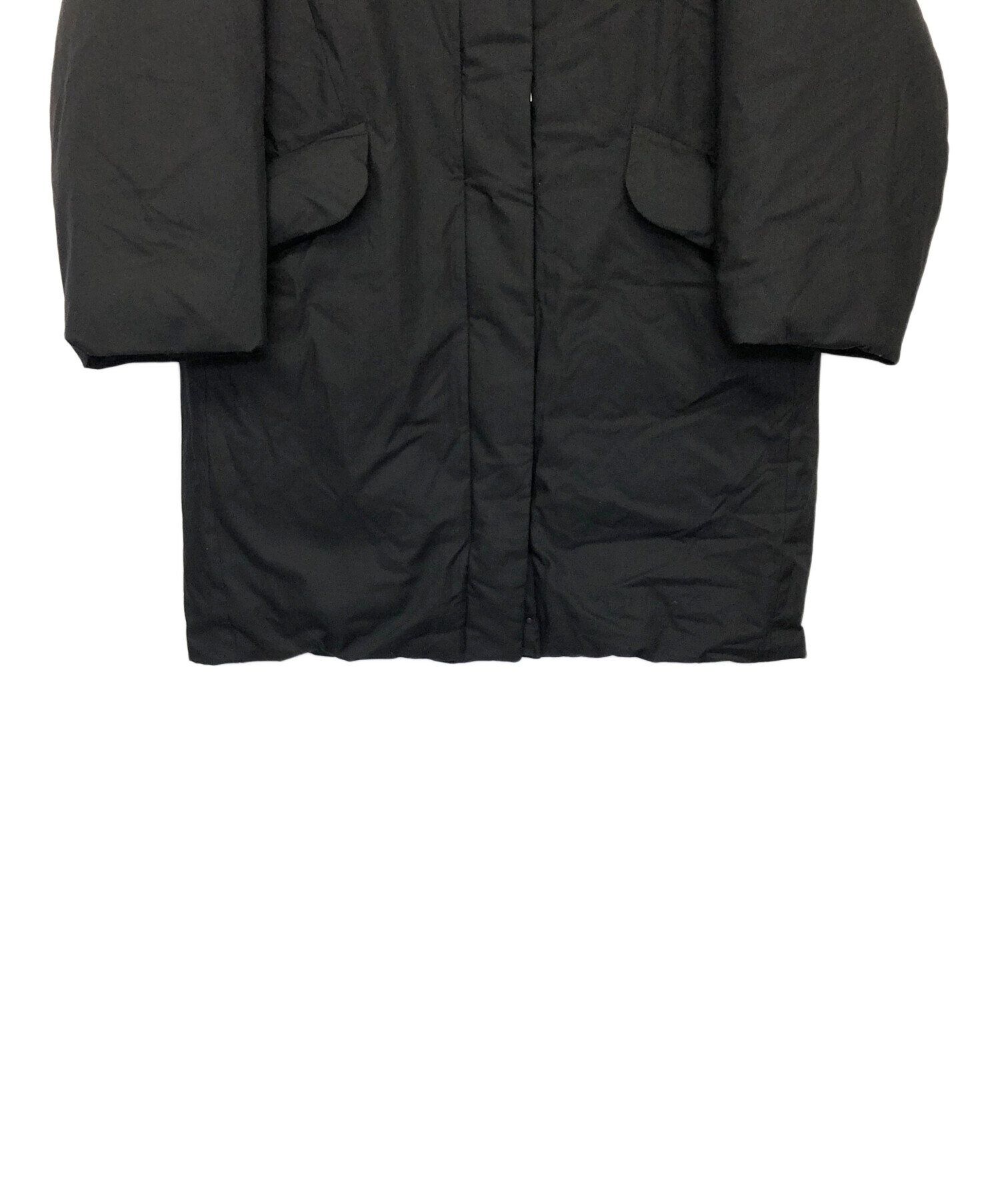 中古・古着通販】UNIQLO (ユニクロ) ダウンコート ブラック サイズ:XL 