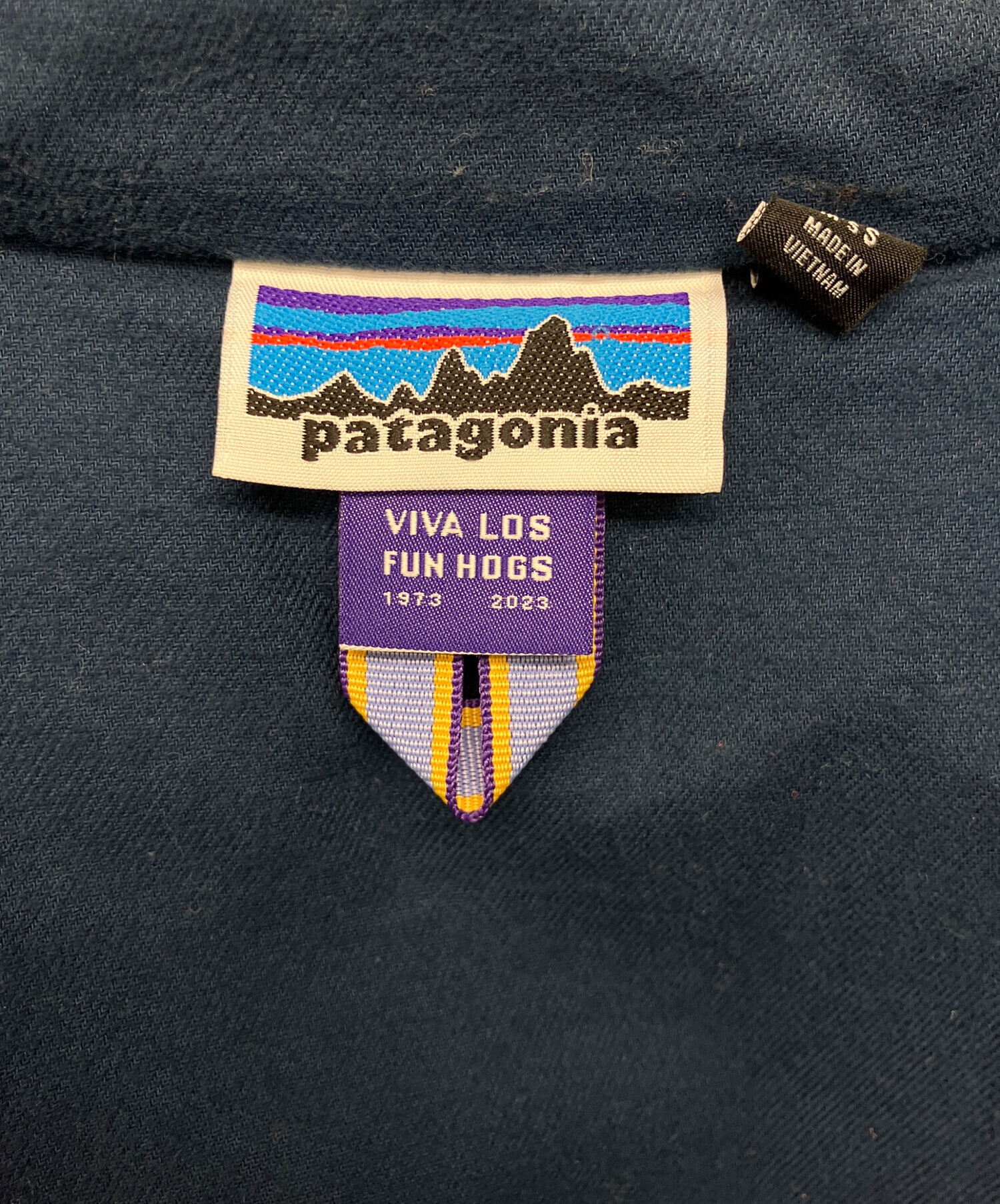 中古・古着通販】Patagonia (パタゴニア) COTTON DOWN JKT ネイビー 