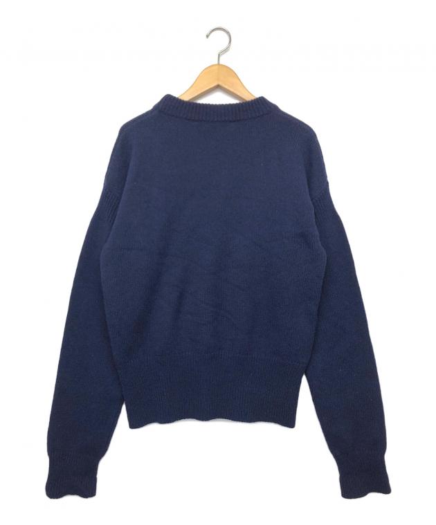 中古・古着通販】MARNI (マルニ) 厚手ニット ネイビー サイズ:46