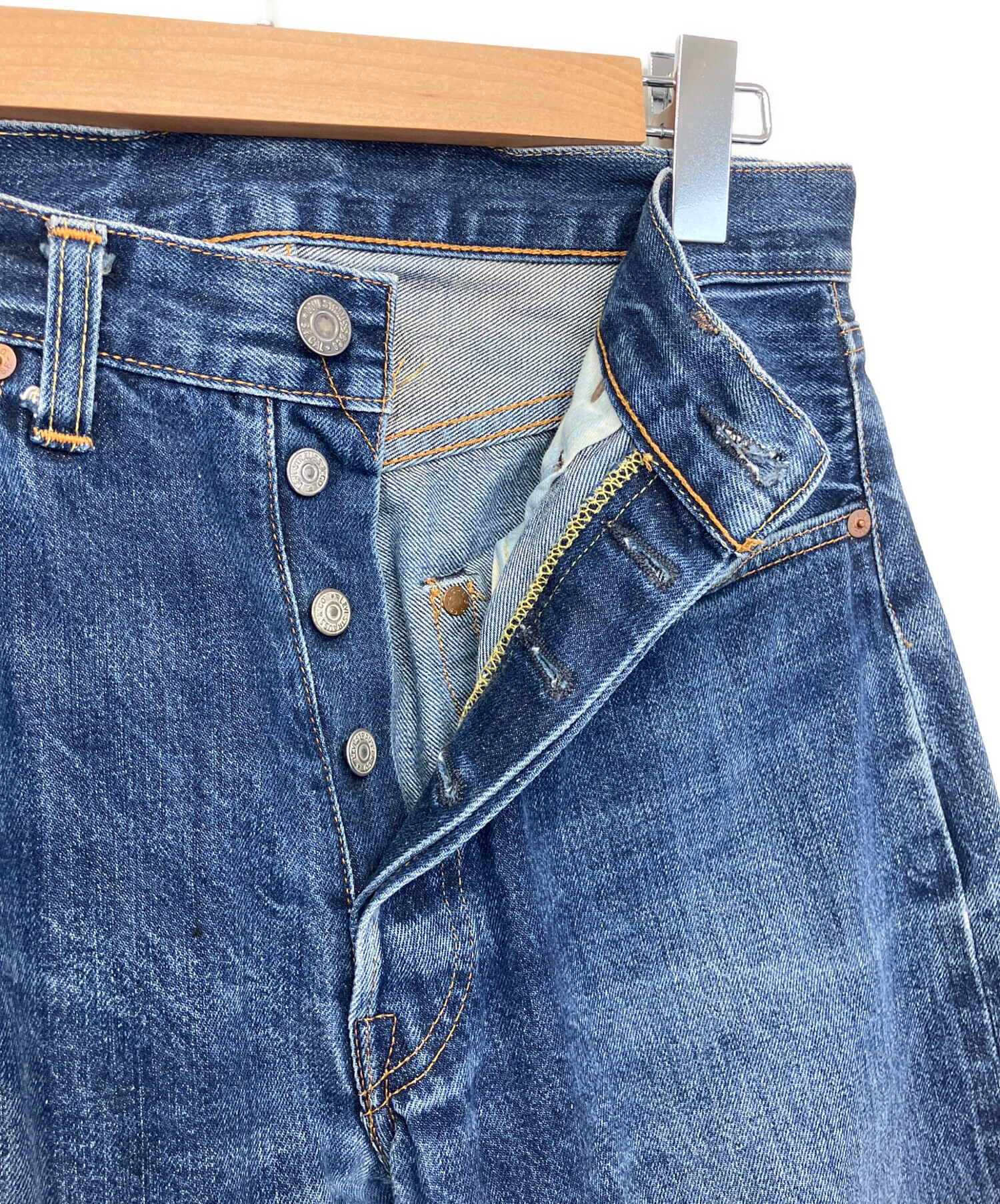 中古・古着通販】LEVI'S (リーバイス) 501XX BIG E ネイビー サイズ