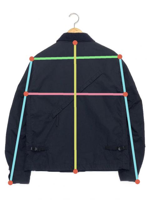 Engineered Garments コーデュロイジャケット ネイビー 中古・古着通販】Engineered Garments (エンジニアードガーメンツ) 襟