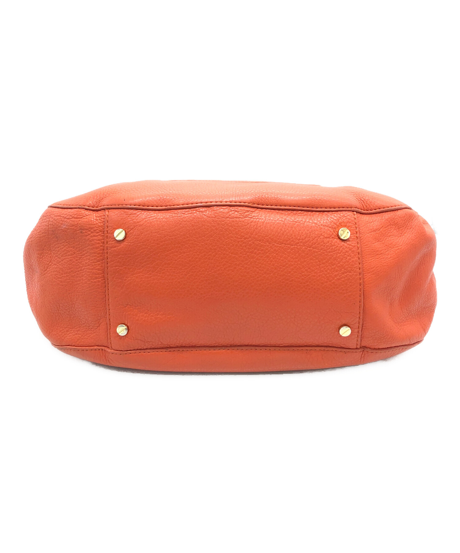 中古・古着通販】TORY BURCH (トリーバーチ) ハンドバッグ オレンジ 
