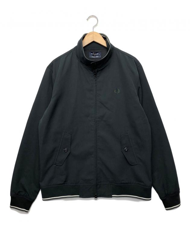 FRED PERRY フレッドペリー ブルゾン（その他） 0(XS位) 紺x黒等 【古着】【中古】 中古・古着通販】FRED PERRY (フレッドペリー) ブルゾン ブラック