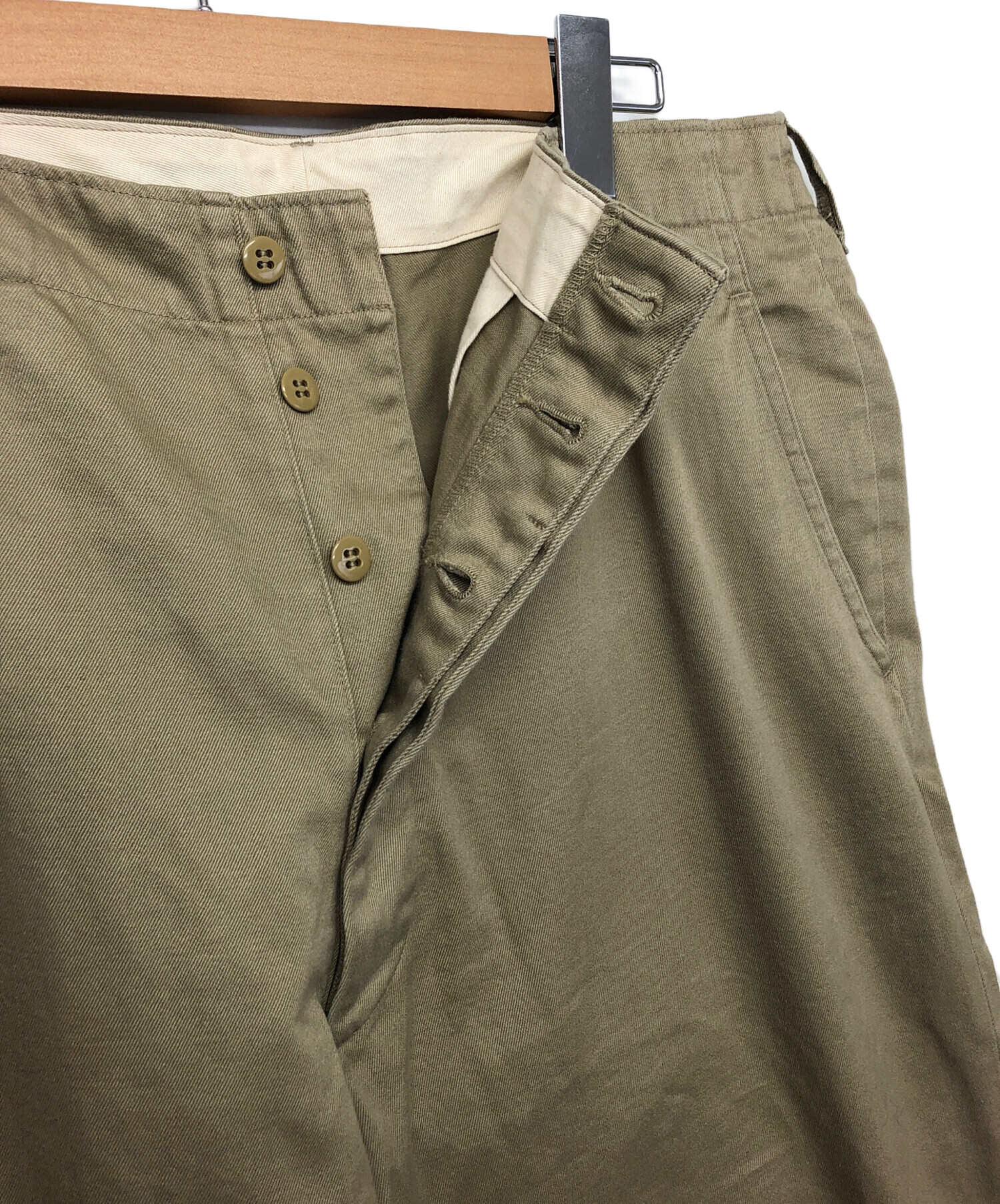 中古・古着通販】COMOLI (コモリ) チノパン 25SS ベージュ サイズ:4