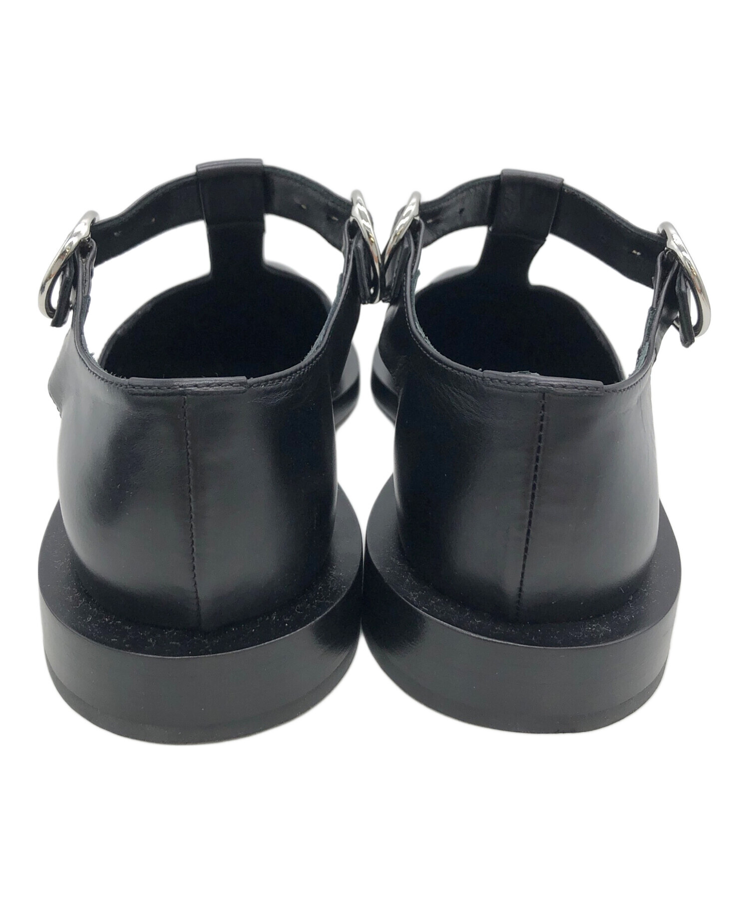 中古・古着通販】JIL SANDER (ジルサンダー) サンダル ブラック サイズ 