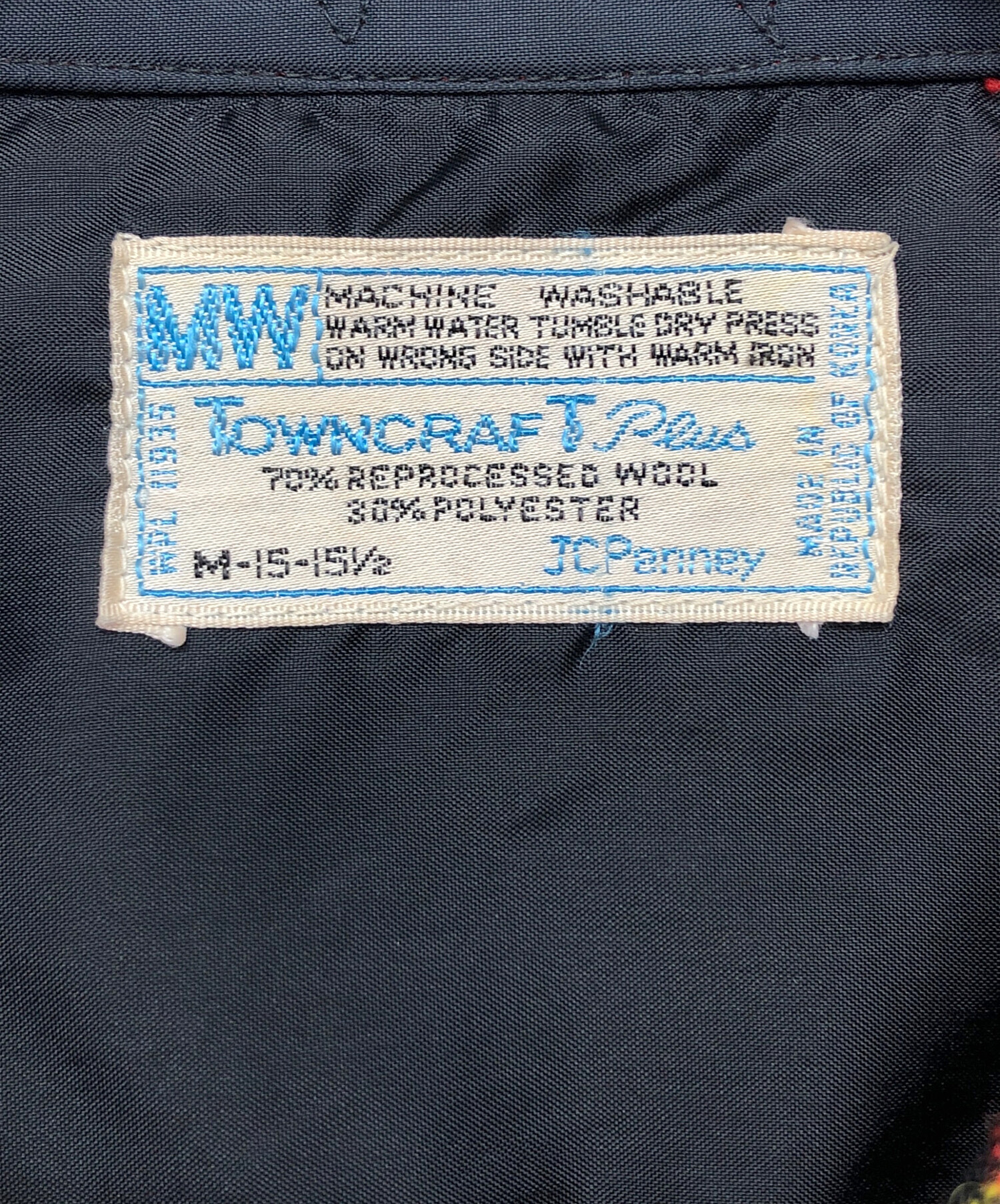 中古・古着通販】TOWN CRAFT (タウンクラフト) JC Penneyタグ 70s