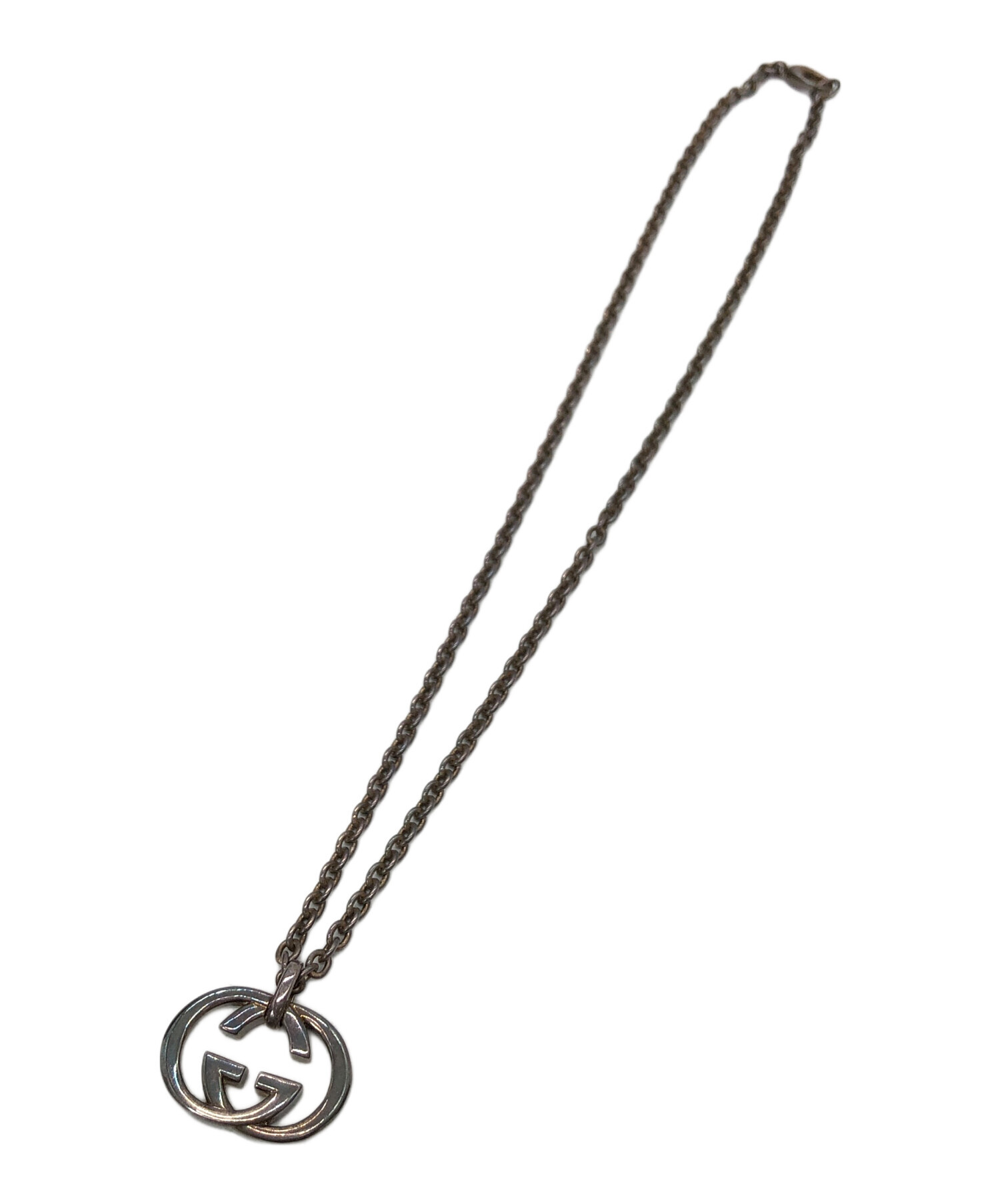 中古・古着通販】GUCCI (グッチ) インターロッキングG シルバー 