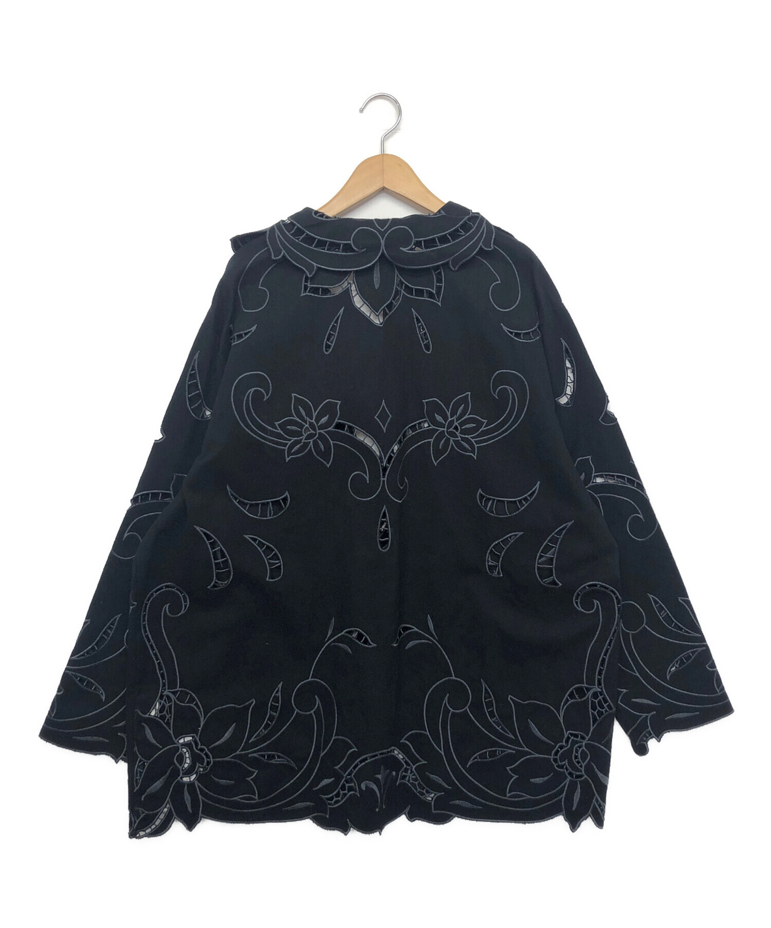 中古・古着通販】AMERI (アメリ) UND SCALLOPE EMBROIDERY OVERSIZE 