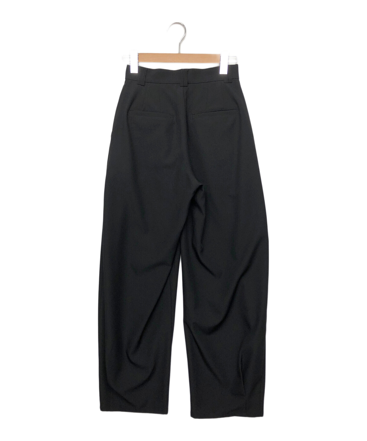 中古・古着通販】AMERI (アメリ) パンツ ブラック サイズ:XS 未使用品