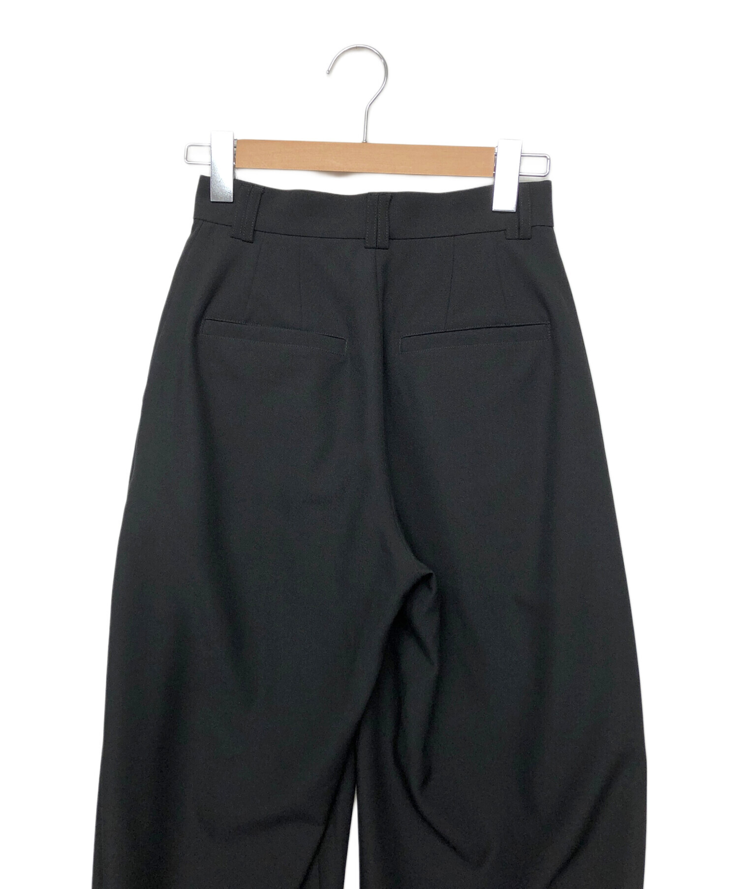 中古・古着通販】AMERI (アメリ) パンツ ブラック サイズ:XS 未使用品