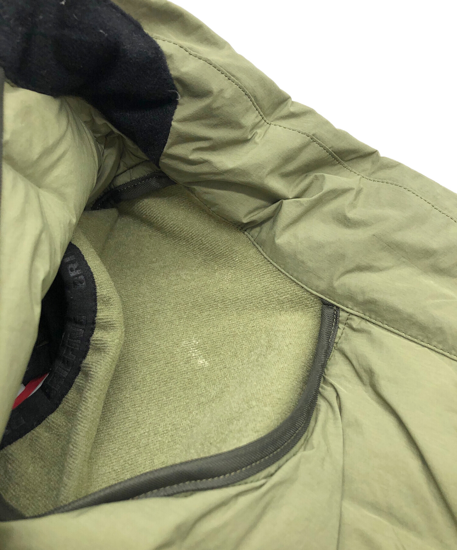 中古・古着通販】BRIEFING (ブリーフィング) ダウンベスト オリーブ