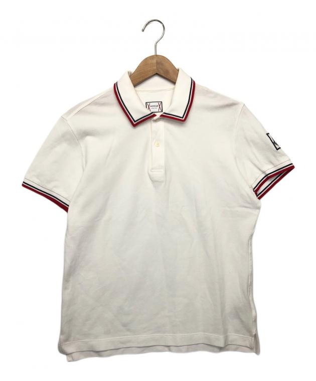 k*k様 MONCLER ホワイト ポロシャツ S 新品未使用品 中古・古着通販】MONCLER (モンクレール) ポロシャツ ホワイト サイズ