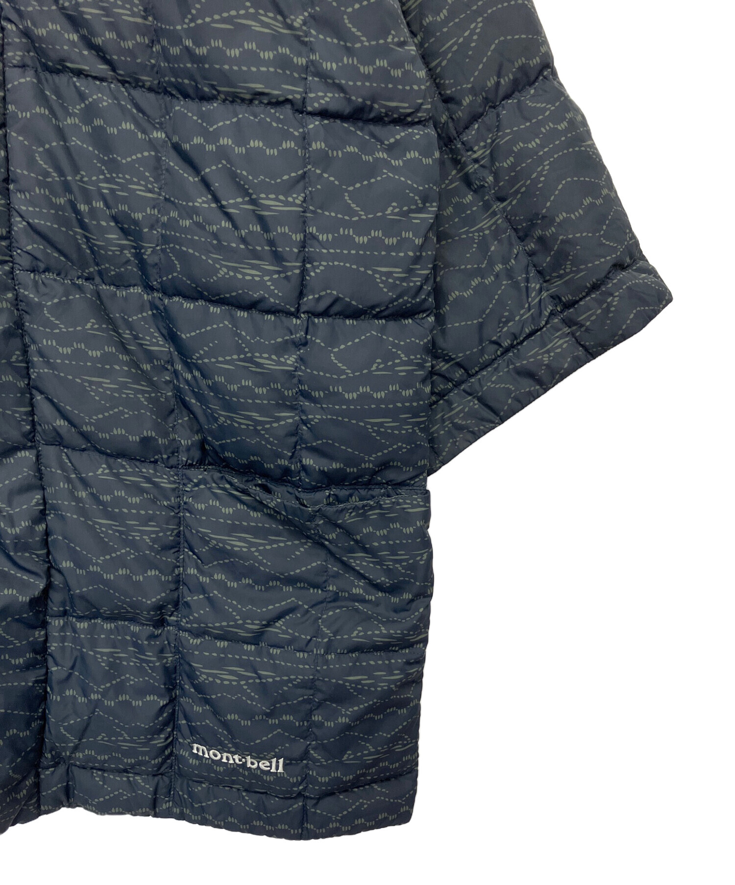 中古・古着通販】mont-bell (モンベル) ダウンプリントハンテン