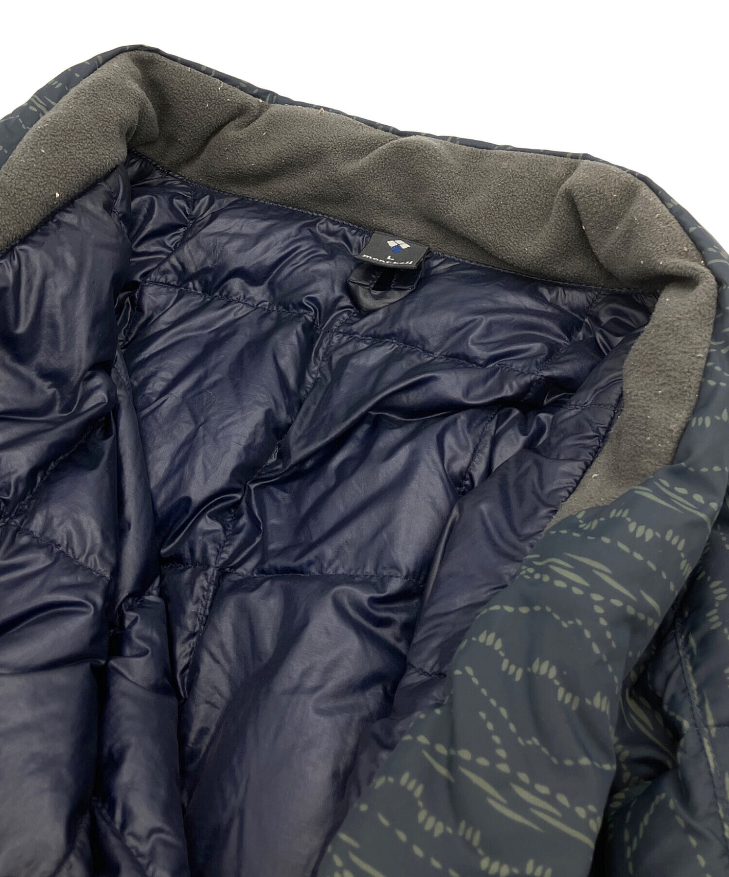 中古・古着通販】mont-bell (モンベル) ダウンプリントハンテン