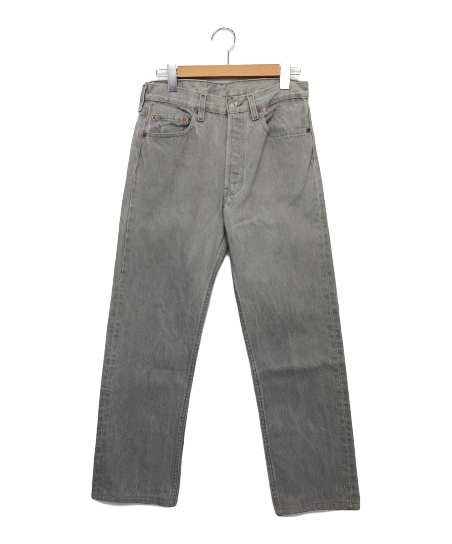 中古・古着通販】LEVI'S (リーバイス) 501 80sデニムパンツ グレー