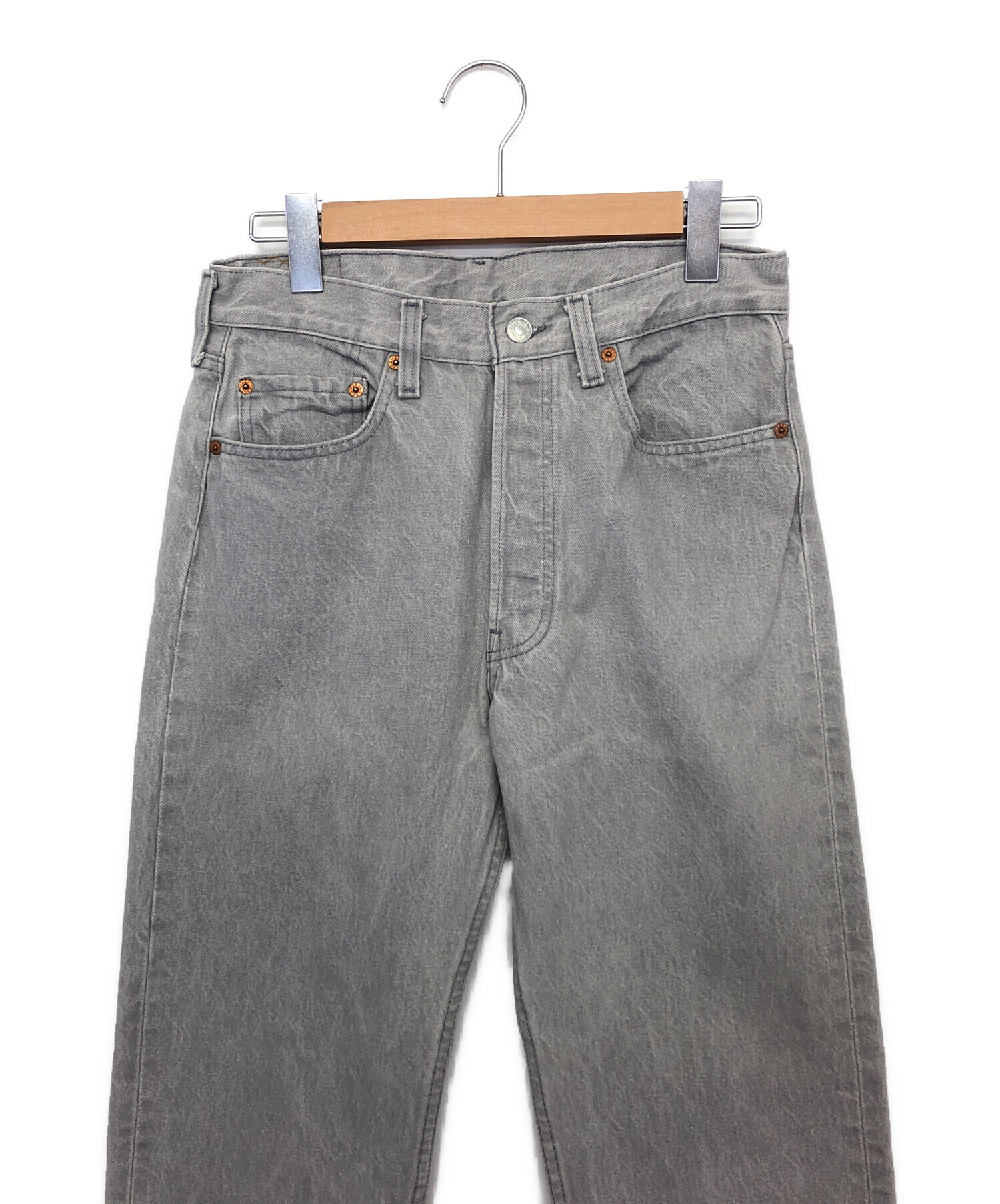 中古・古着通販】LEVI'S (リーバイス) 501 80sデニムパンツ グレー