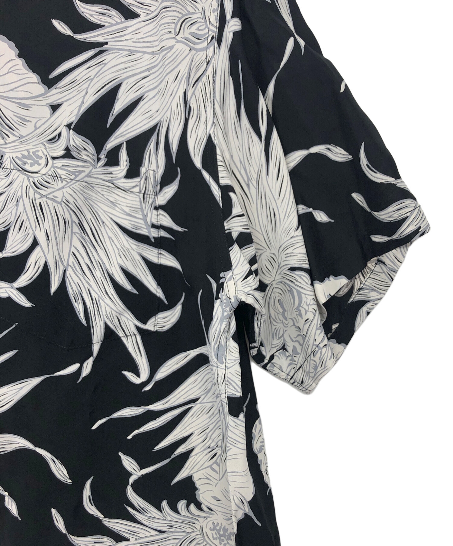 中古・古着通販】Sun Surf (サンサーフ) アロハシャツ ブラック サイズ