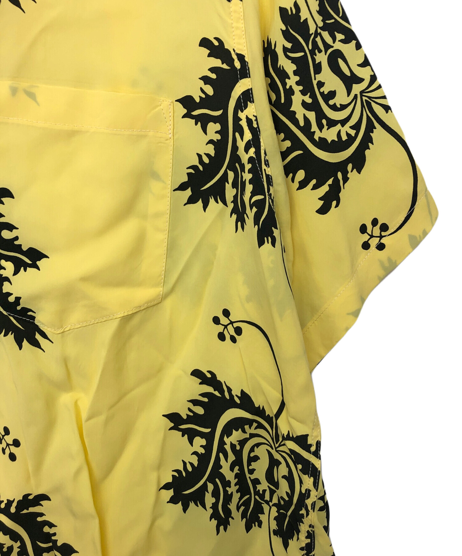 中古・古着通販】Sun Surf (サンサーフ) アロハシャツ イエロー サイズ