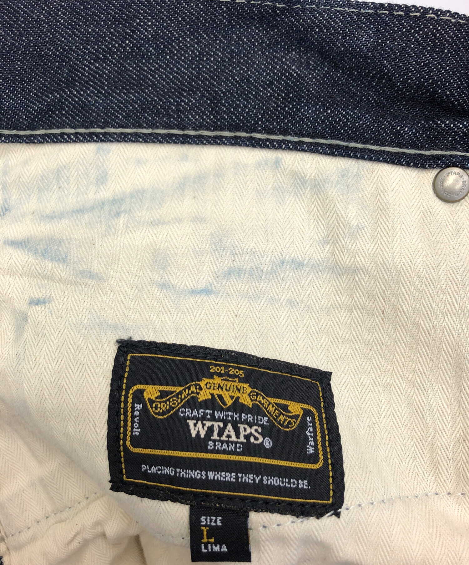 中古・古着通販】WTAPS (ダブルタップス) デニムパンツ インディゴ