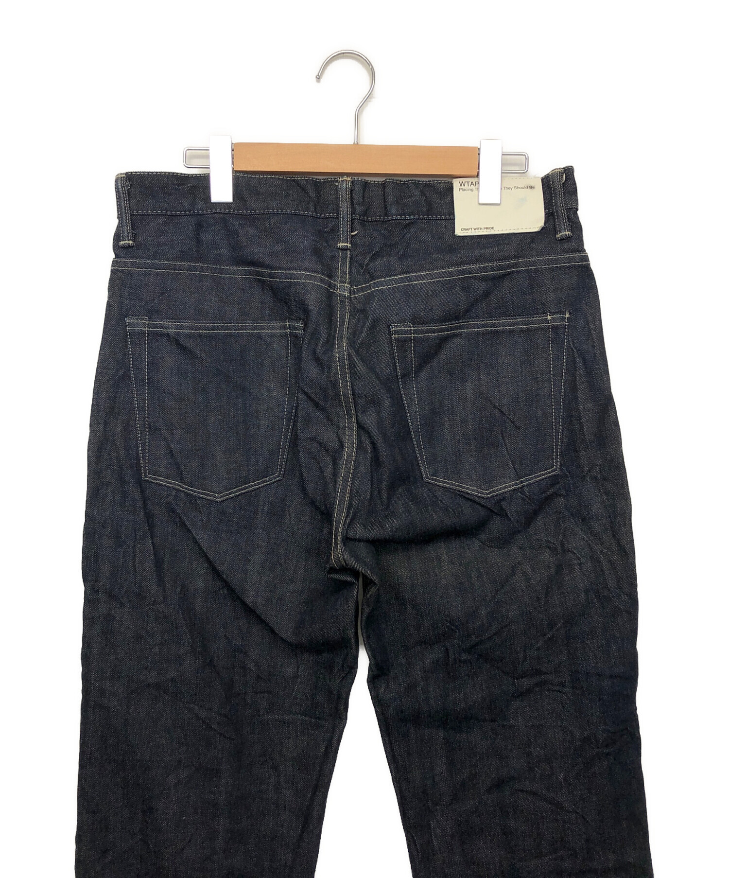 中古・古着通販】WTAPS (ダブルタップス) デニムパンツ インディゴ