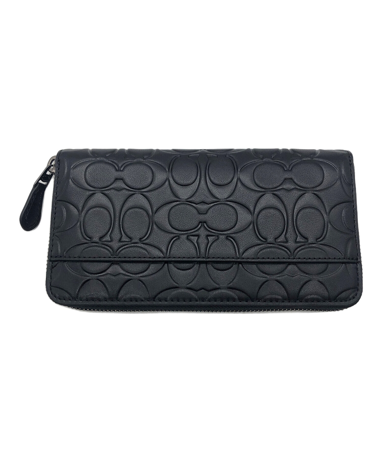 中古・古着通販】COACH (コーチ) 長財布 ブラック 未使用品｜ブランド