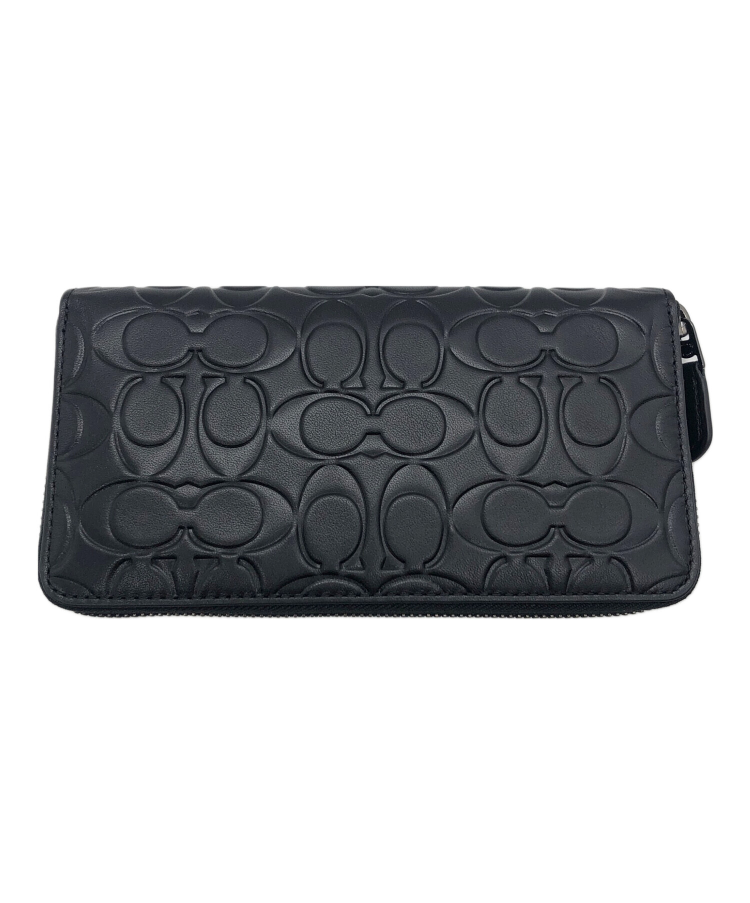 中古・古着通販】COACH (コーチ) 長財布 ブラック 未使用品｜ブランド 