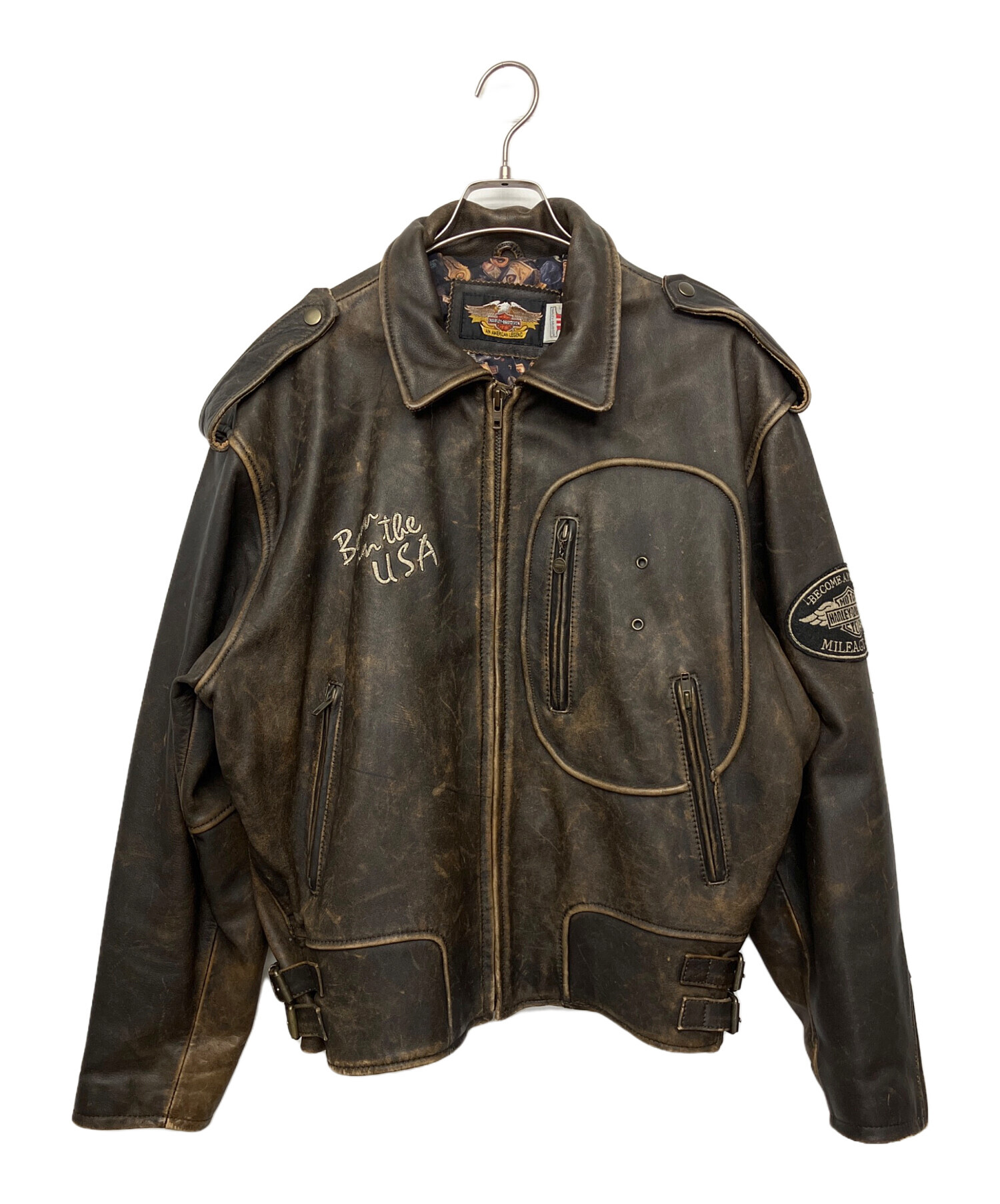 中古・古着通販】HARLEY-DAVIDSON (ハーレーダビッドソン) ライダース