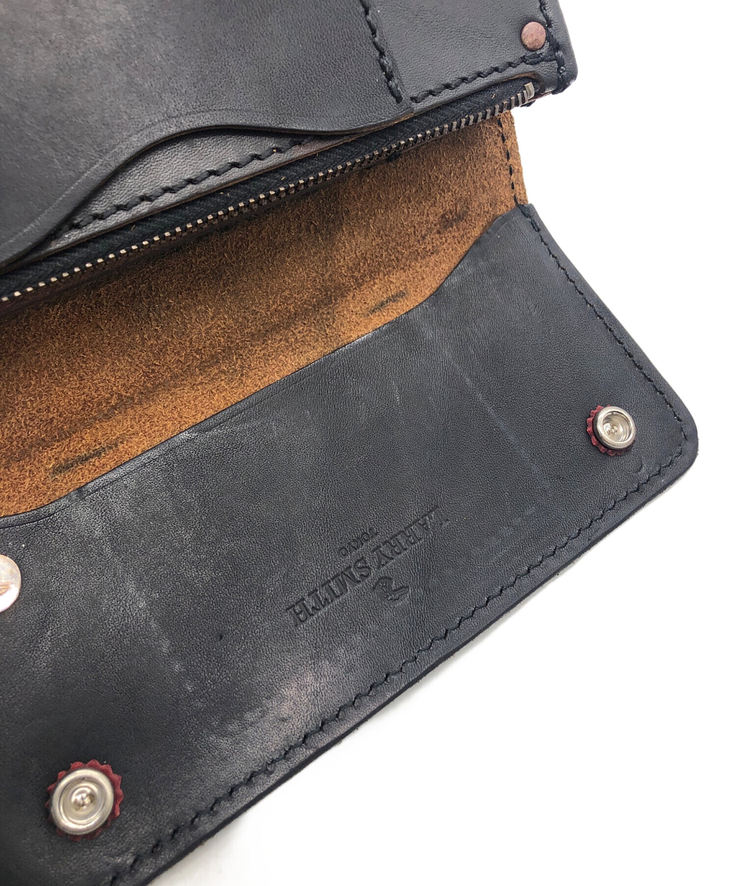 LARRY SMITH ブラック 長財布 LARRY SMITH ブラック 長財布