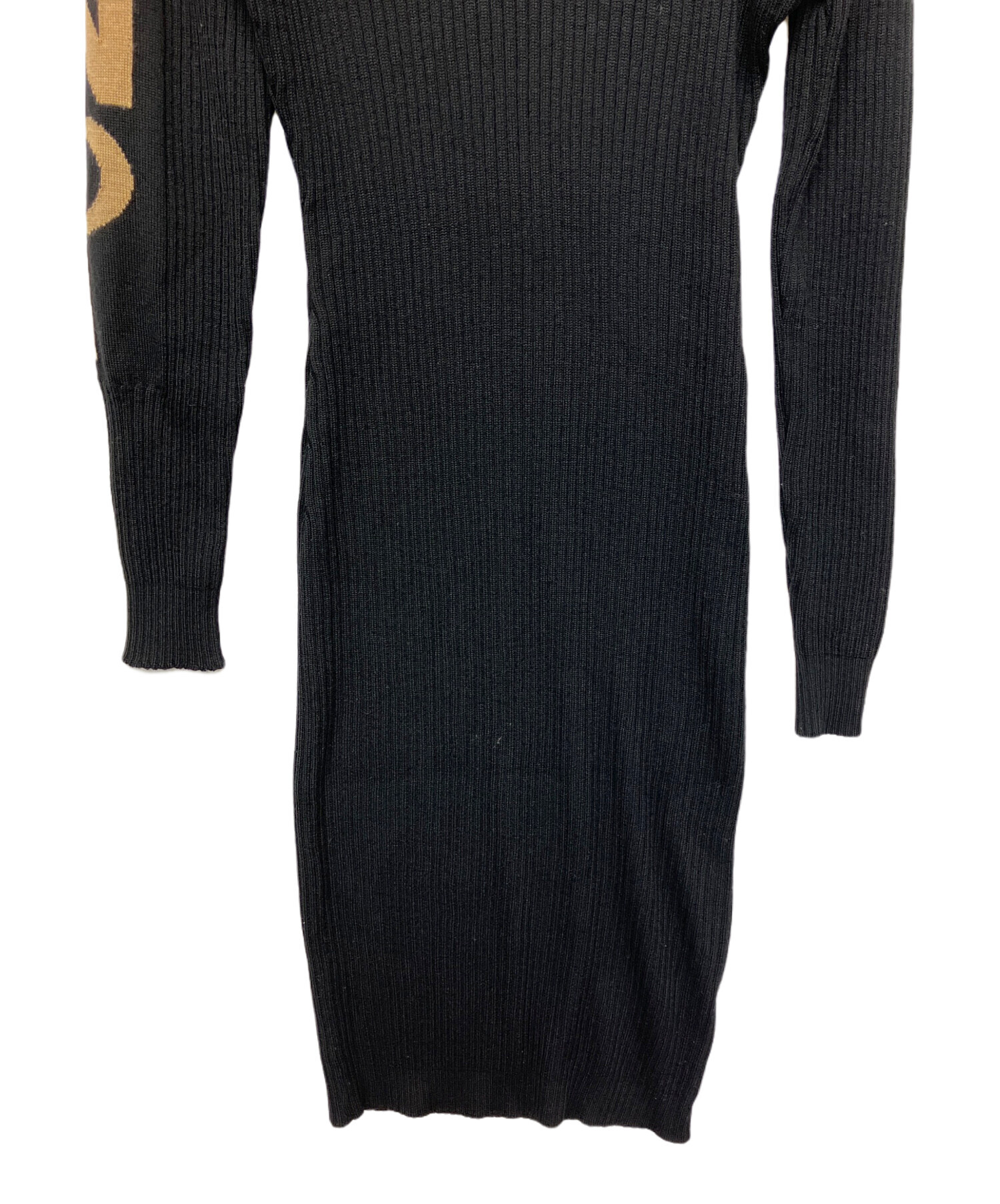 中古・古着通販】FENDI (フェンディ) タートルネックニットワンピース