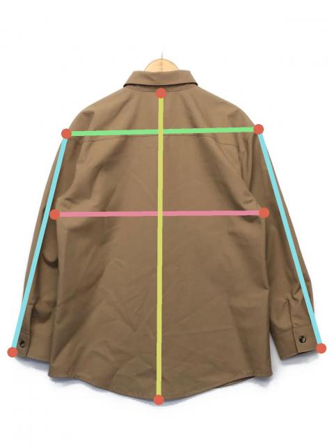 中古・古着通販】A.P.C. (アーペーセー) シャツジャケット ベージュ