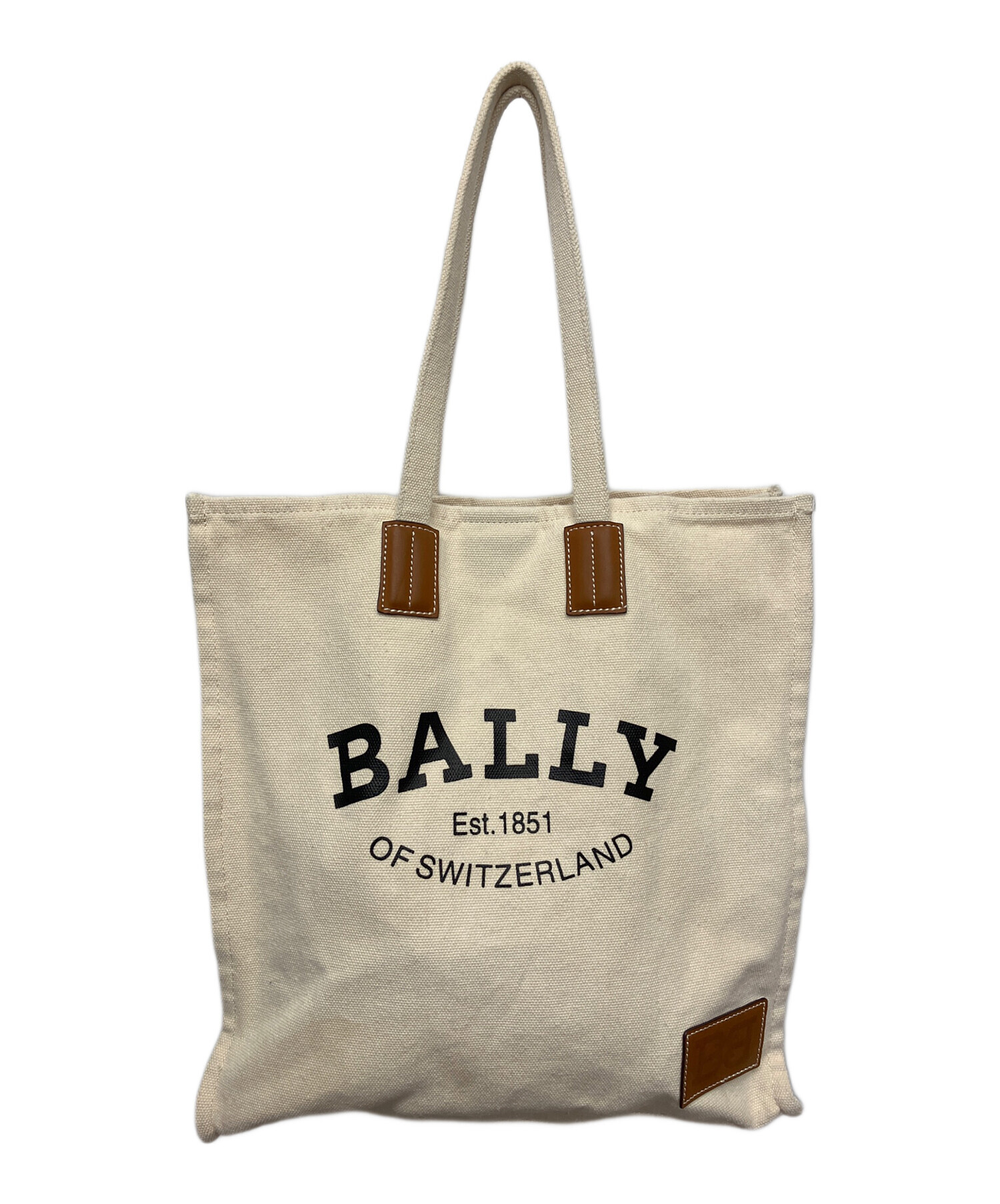 中古・古着通販】BALLY (バリー) キャンバストートバッグ ベージュ