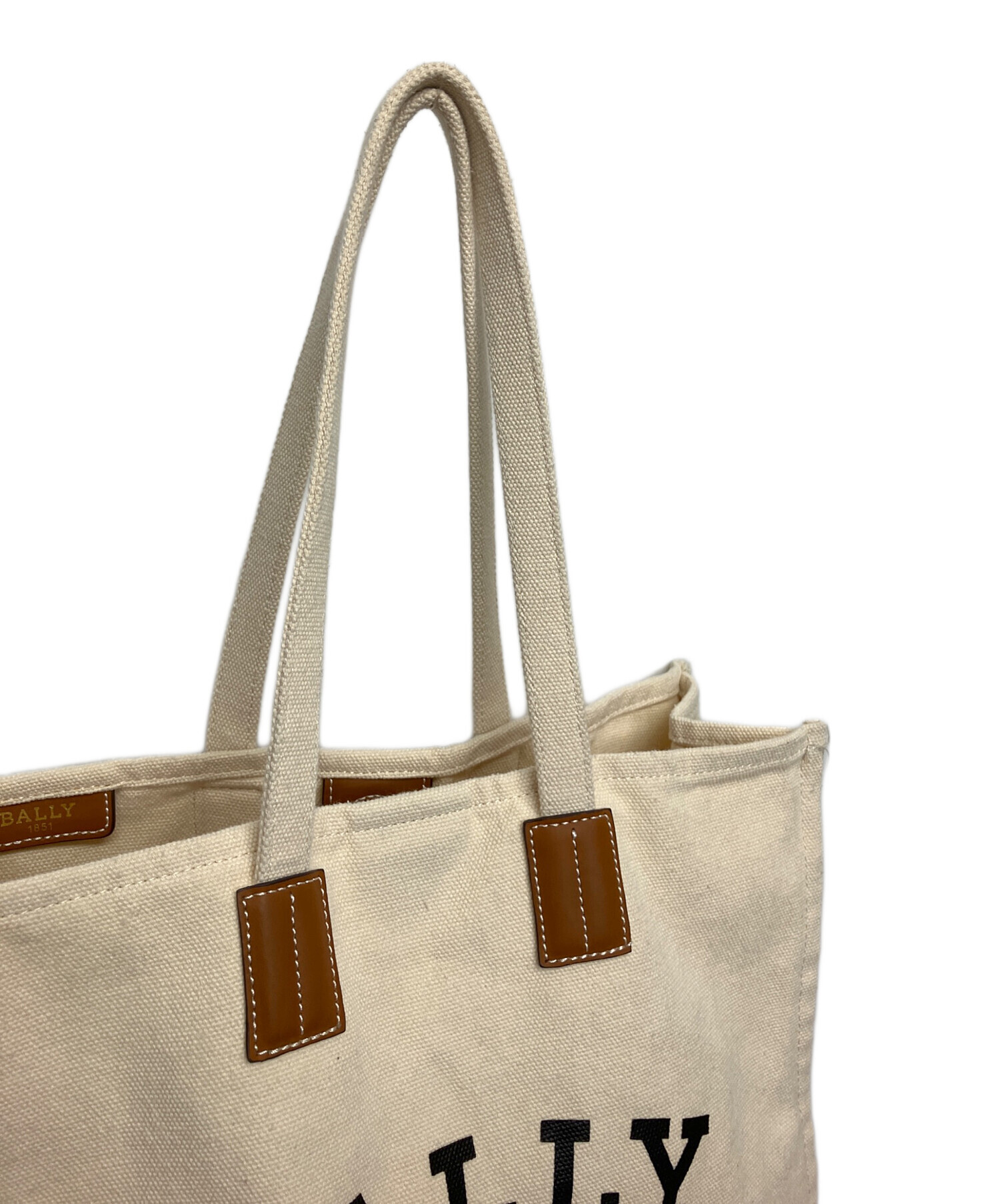 Bally トートバッグ ベージュ　未使用品 中古・古着通販】BALLY (バリー) キャンバストートバッグ ベージュ