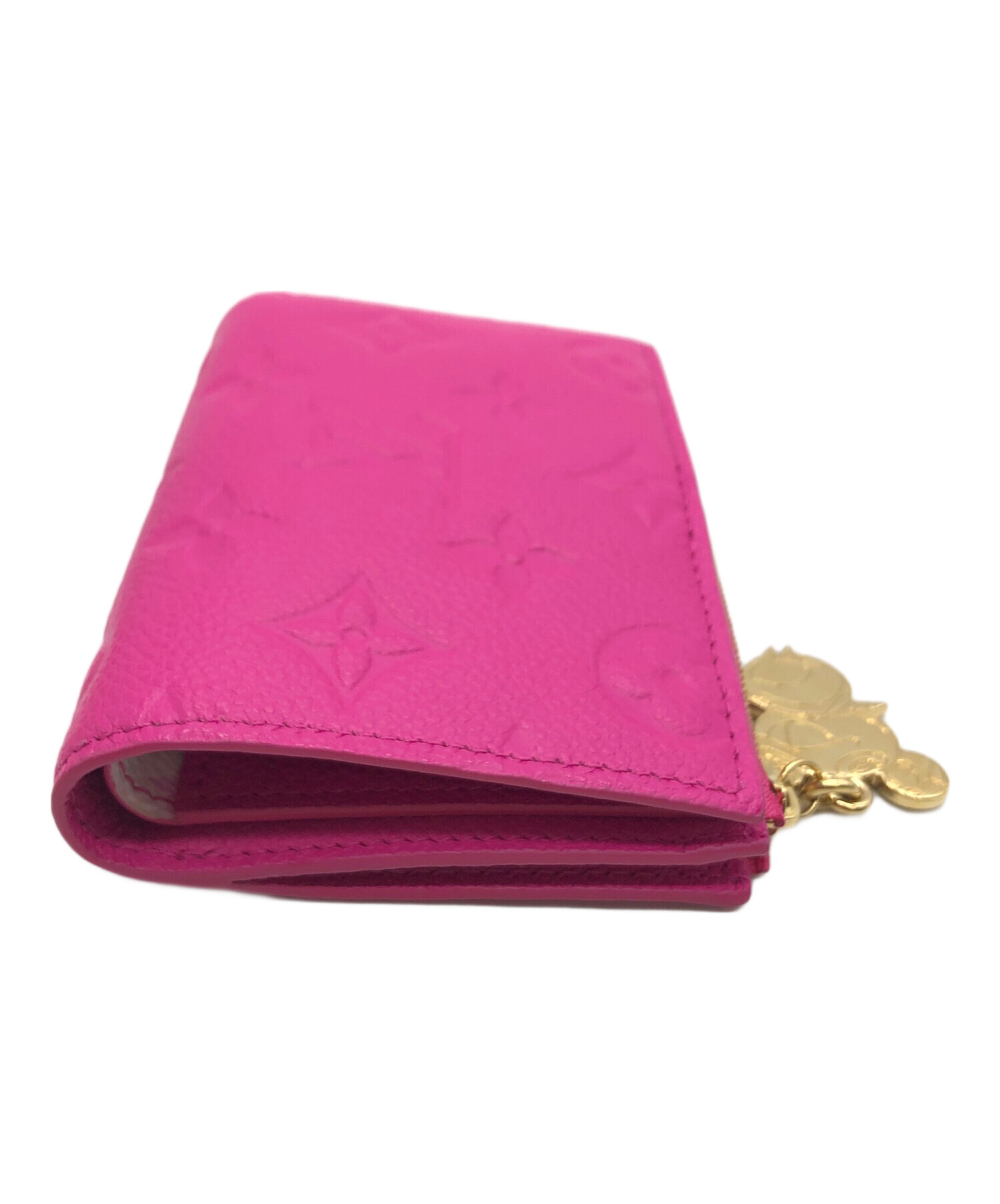 LOUIS VUITTON ルイヴィトン 財布・ケース  ピンク 【古着】【中古】【送料無料】 中古・古着通販】LOUIS VUITTON (ルイ ヴィトン) ポルトフォイユ・リサ