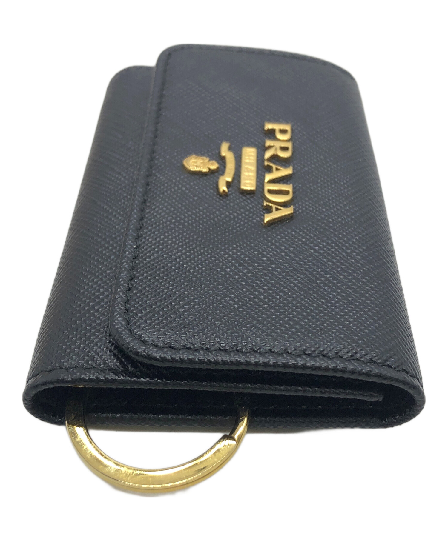 中古・古着通販】PRADA (プラダ) 4連キーケース ブラック｜ブランド