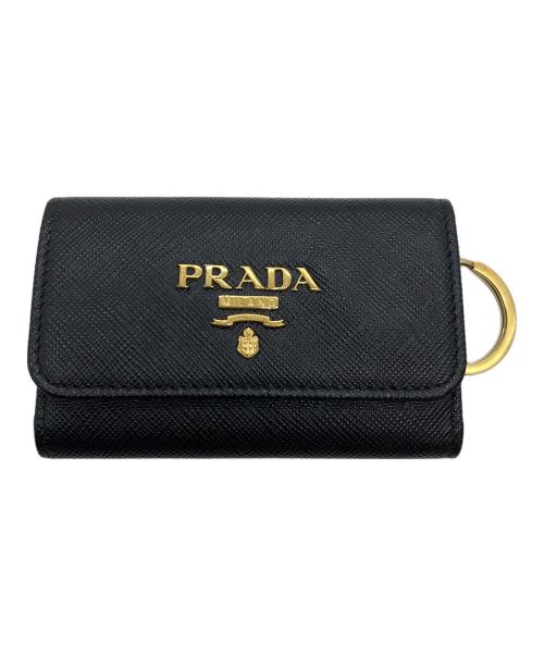 中古・古着通販】PRADA (プラダ) 4連キーケース ブラック｜ブランド