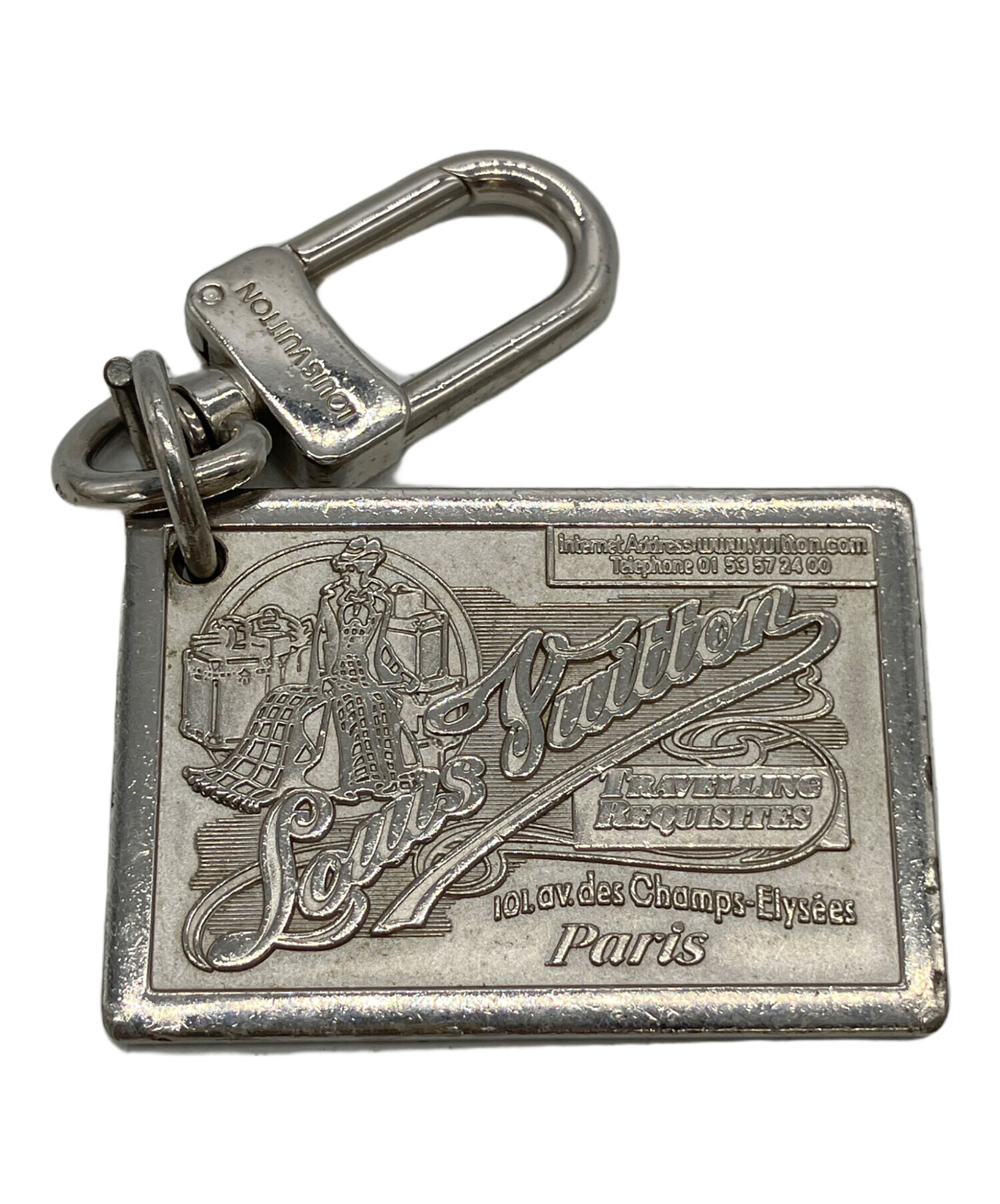 ルイヴィトン LOUIS VUITTON キーホルダー ポルトクレ・ジーン 中古・古着通販】LOUIS VUITTON (ルイ ヴィトン) ポルトクレ・ジーン