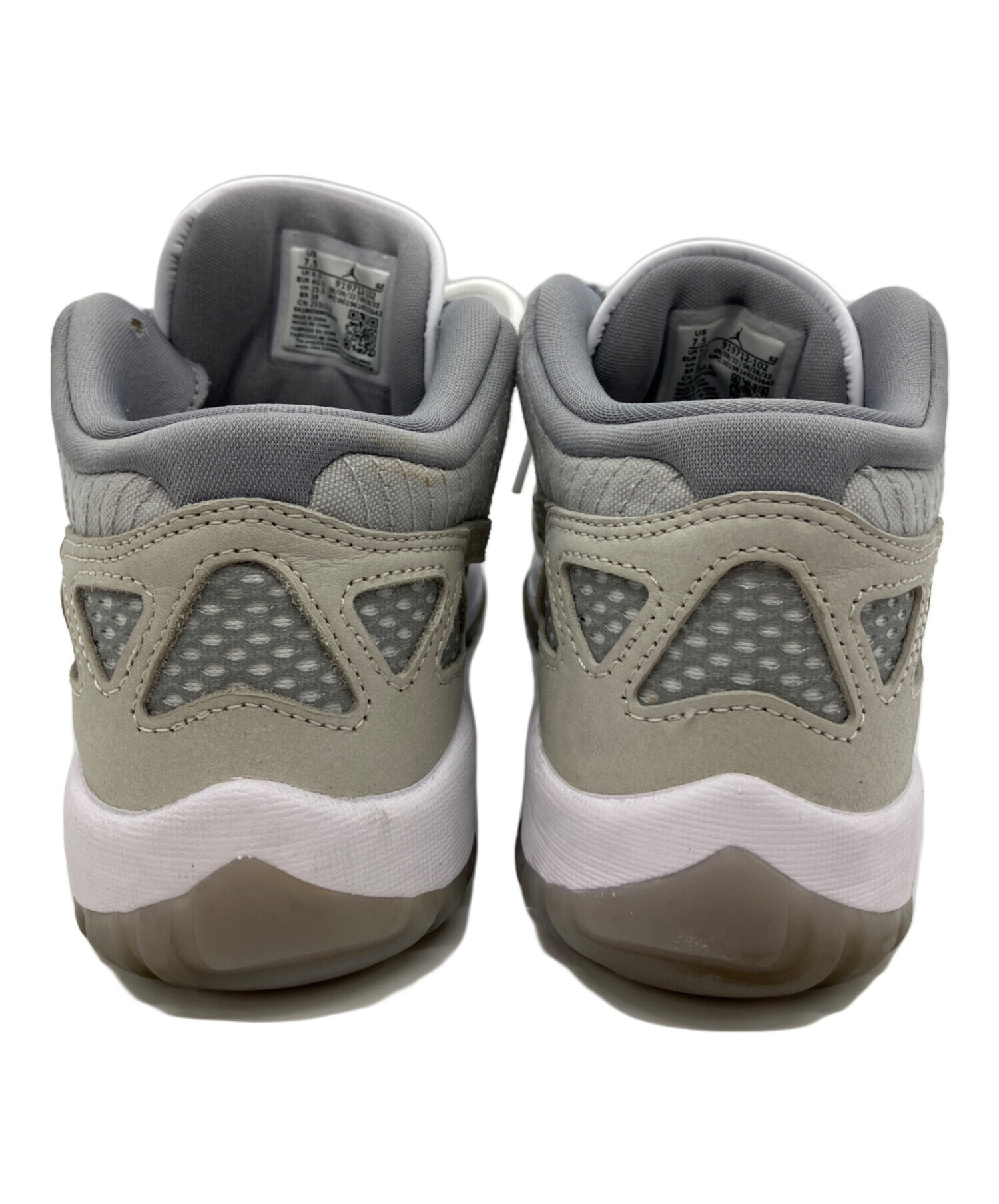 中古・古着通販】NIKE (ナイキ) AIR JORDAN 11 RETRO LOW IE ホワイト 