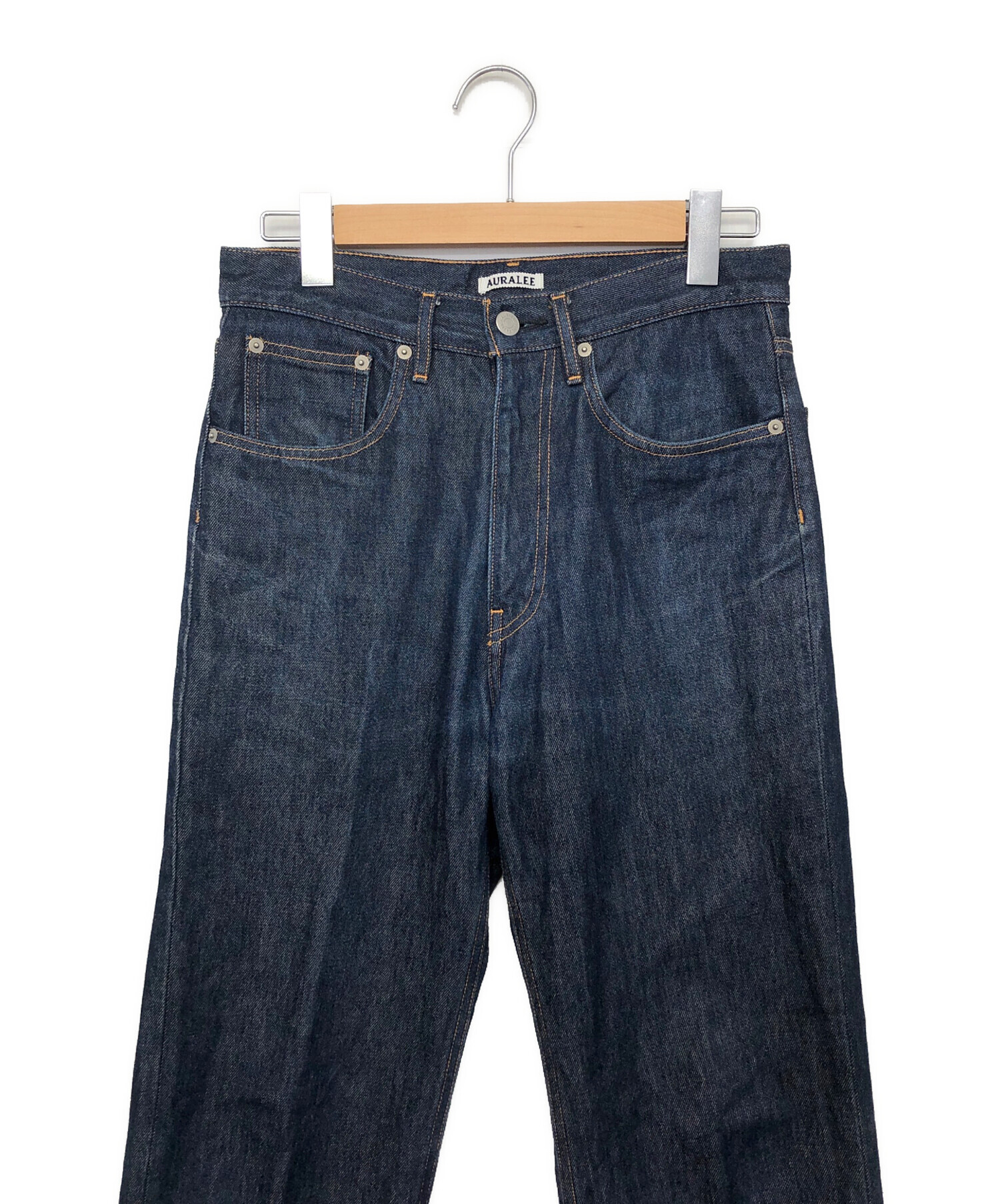 中古・古着通販】AURALEE (オーラリー) HARD TWIST DENIM 5P PANTS 