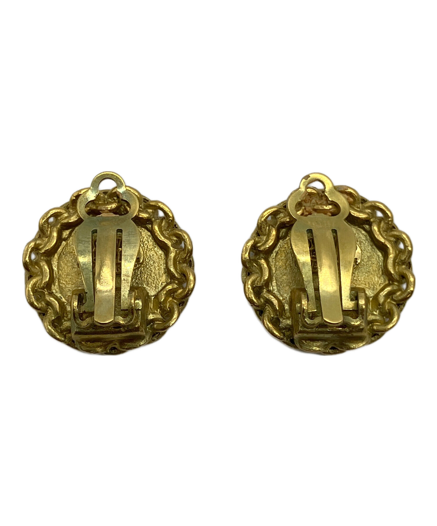 中古・古着通販】CHANEL (シャネル) ココマークイヤリング ゴールド