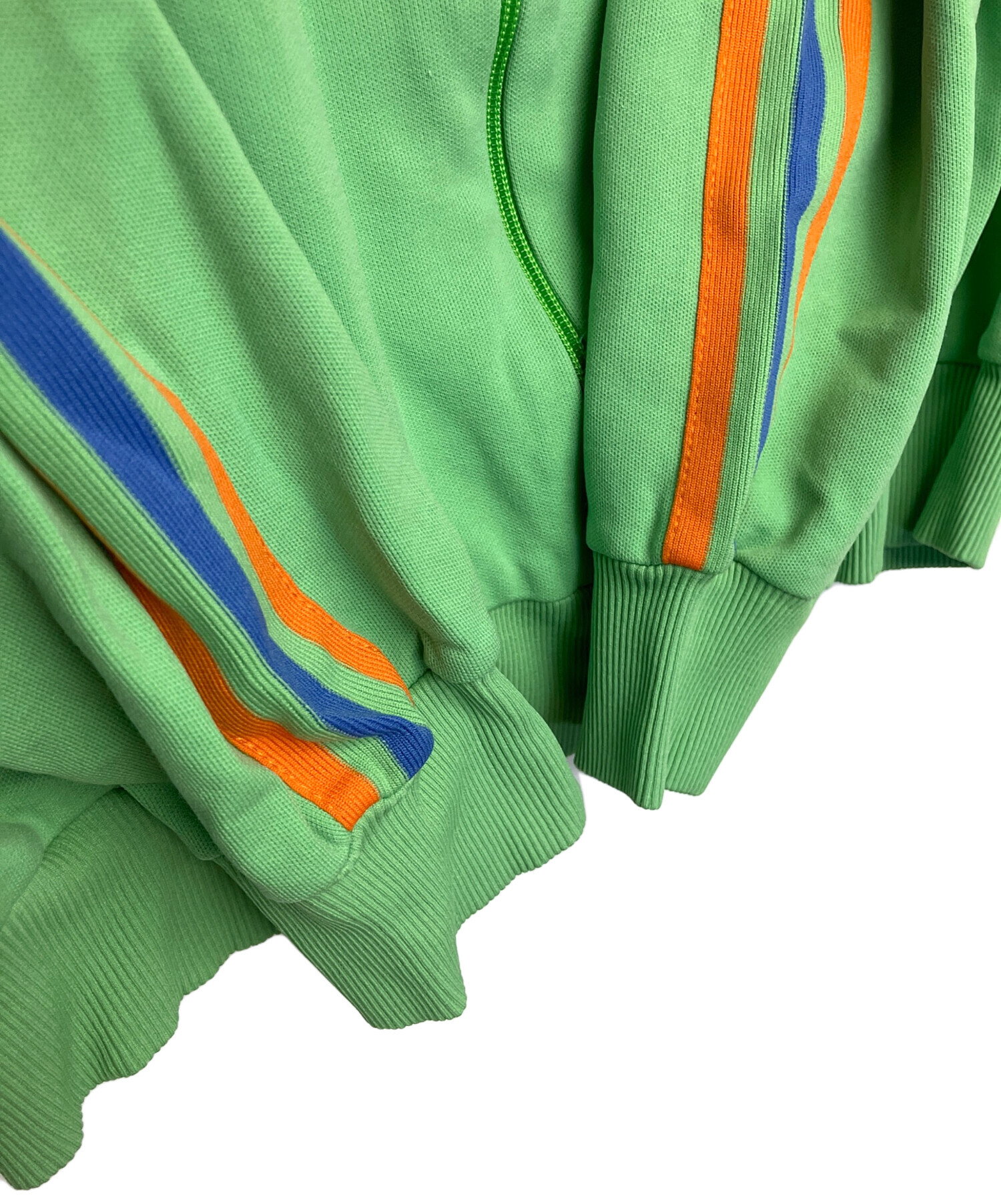 adidas ヴィンテージトラックジャケット　6号 グリーン　デサント adidas ヴィンテージトラックジャケット 6号 グリーン デサント