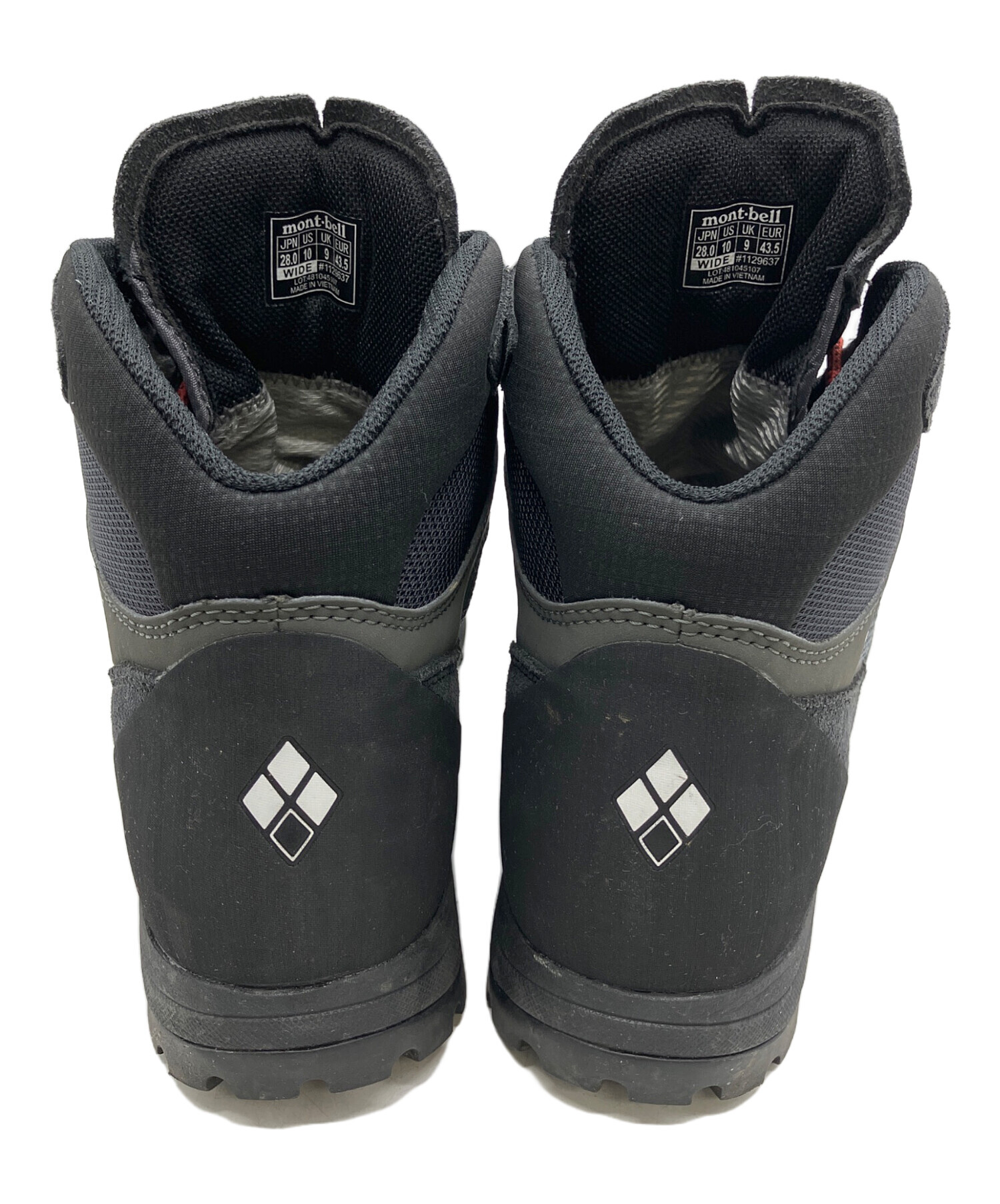 中古・古着通販】mont-bell (モンベル) トレッキングシューズ ブラック
