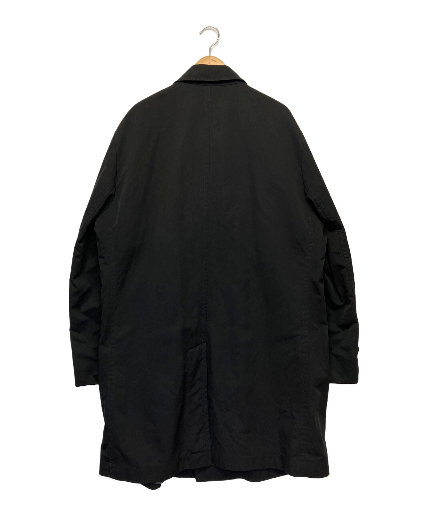 中古・古着通販】BOSS (ボス) ステンカラーコート ブラック サイズ:46R