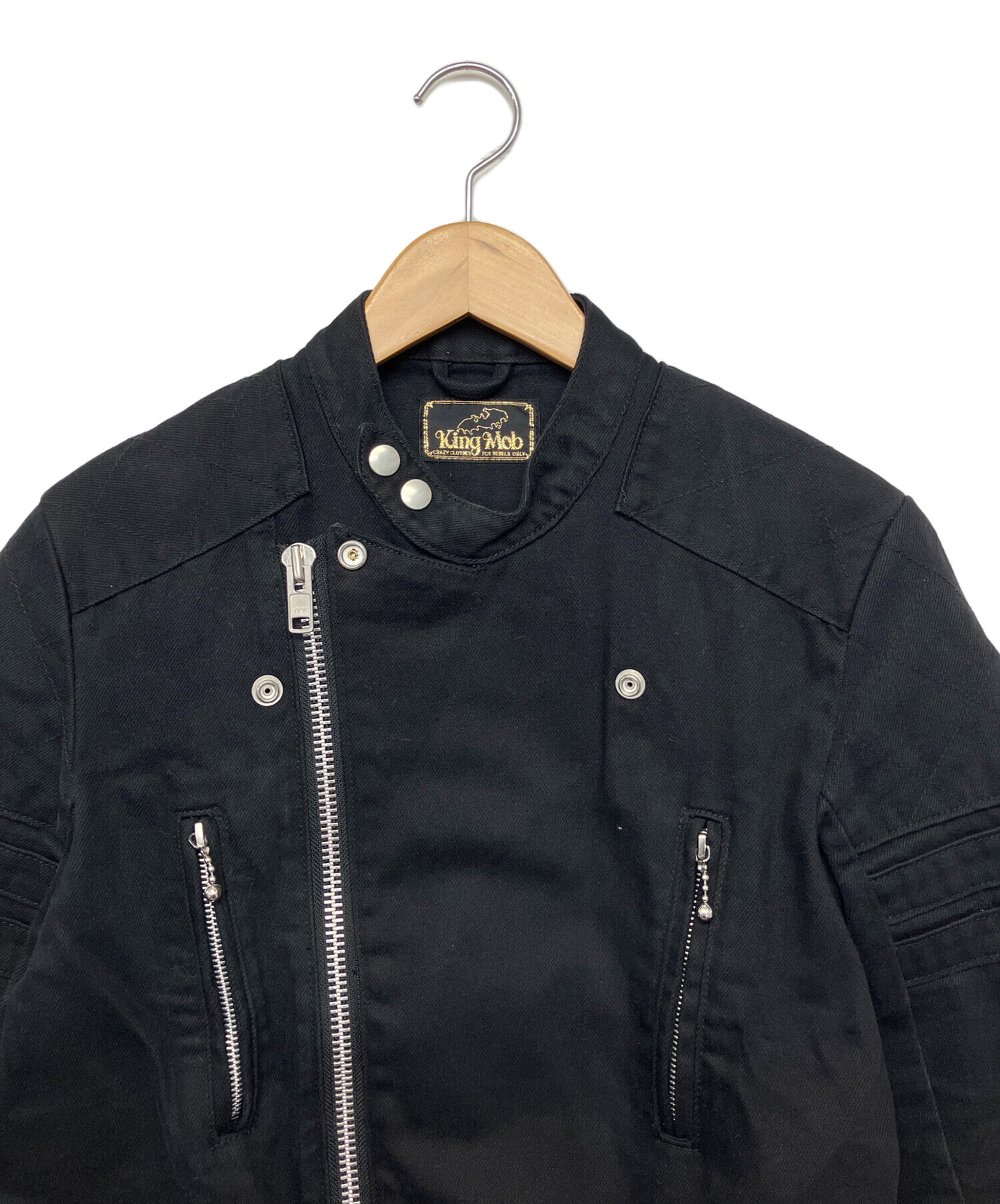 中古・古着通販】KING MOB (キングモブ) ライダースジャケット