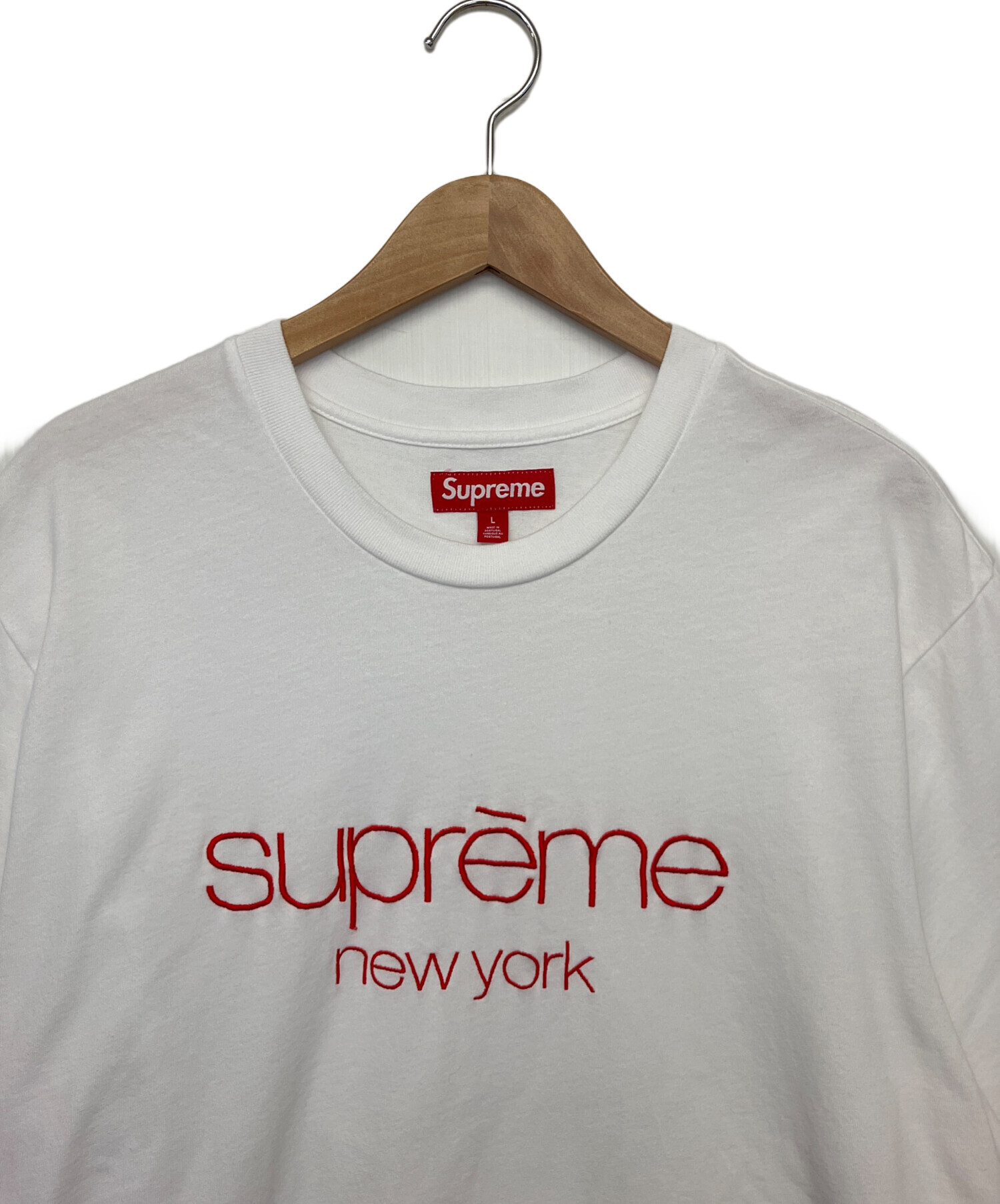 中古・古着通販】SUPREME (シュプリーム) Classic Logo S/S Top FW23 