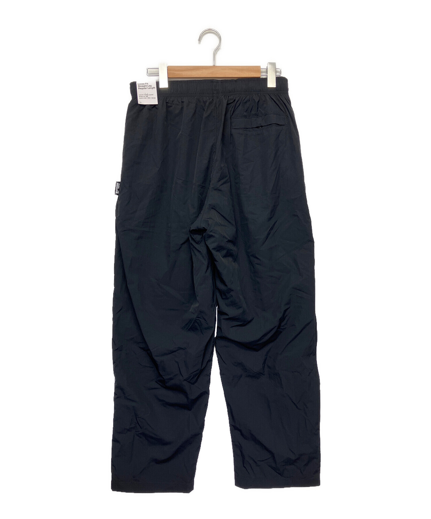 NIKE ナイキ ナイロンパンツ トラックパンツ 黒 XLサイズ 中古・古着通販】NIKE (ナイキ) ナイロンパンツ ブラック サイズ