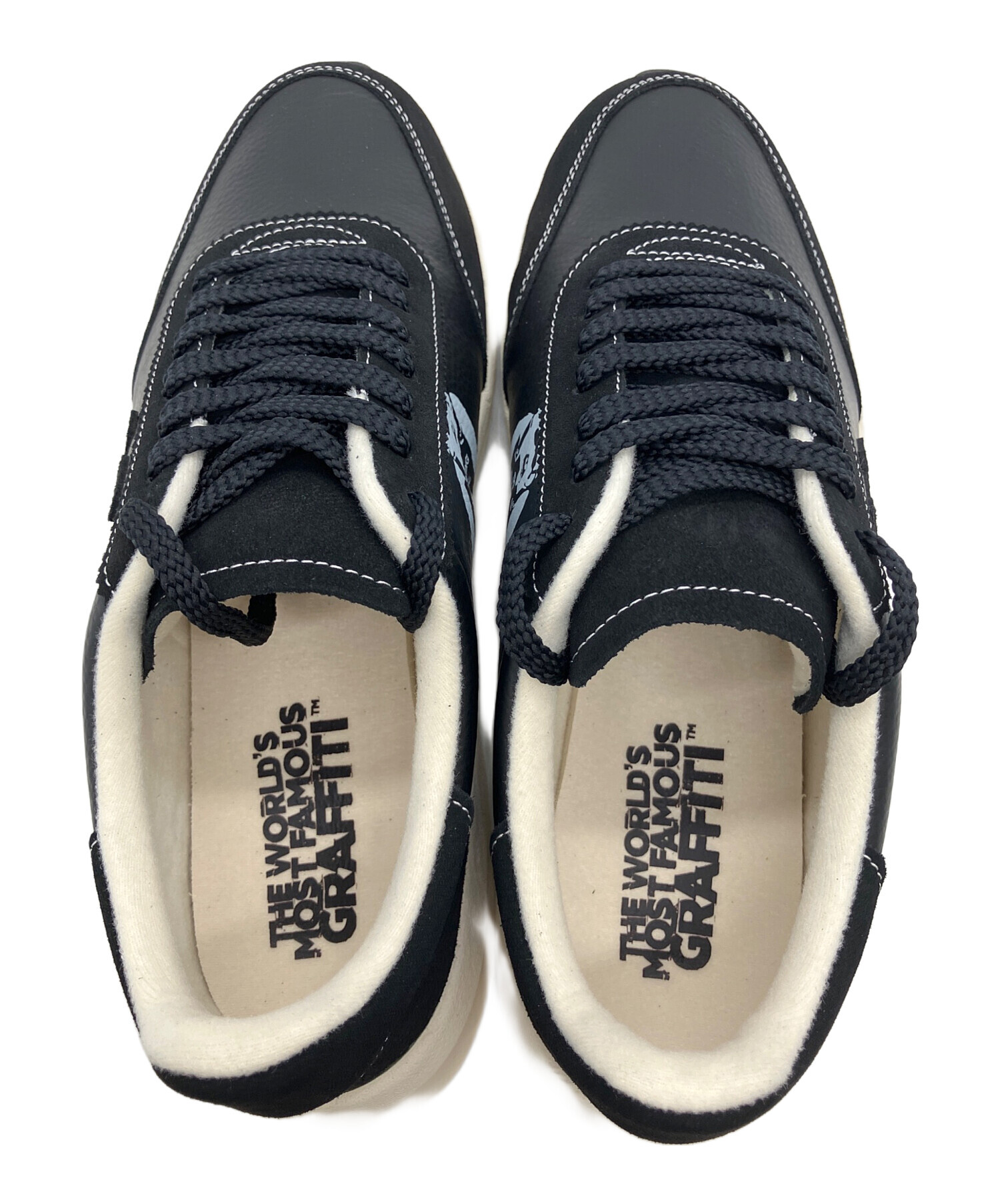 SANGACIO BRANDALIZED BLOW BLACK スニーカー 中古・古着通販】Sangacio (サンガッチョ) Brandalised