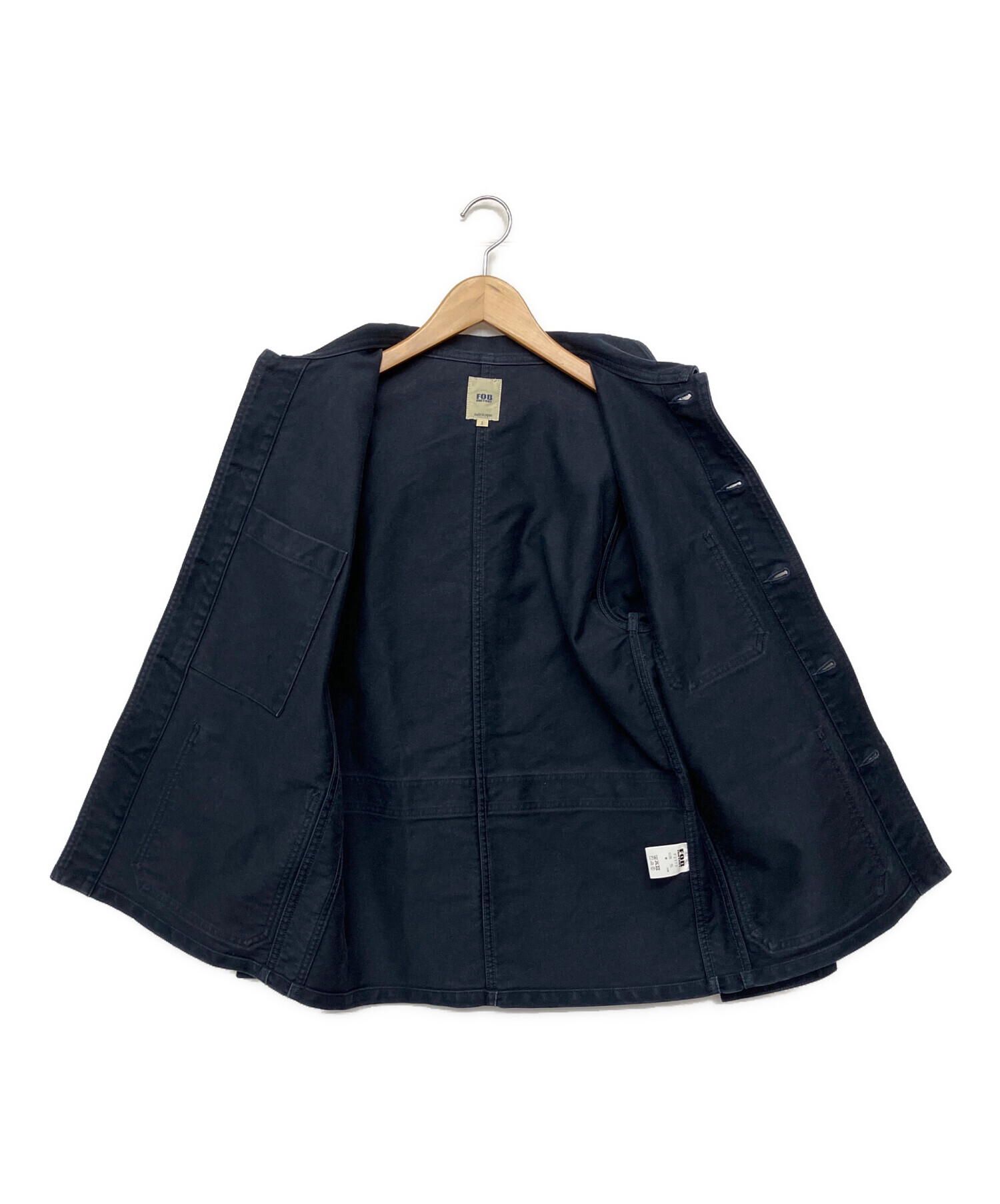 【最終値下げ】【未使用】L fob factory モールスキンジャケット 3 中古・古着通販】F.O.B FACTORY (エフオービー ファクトリー